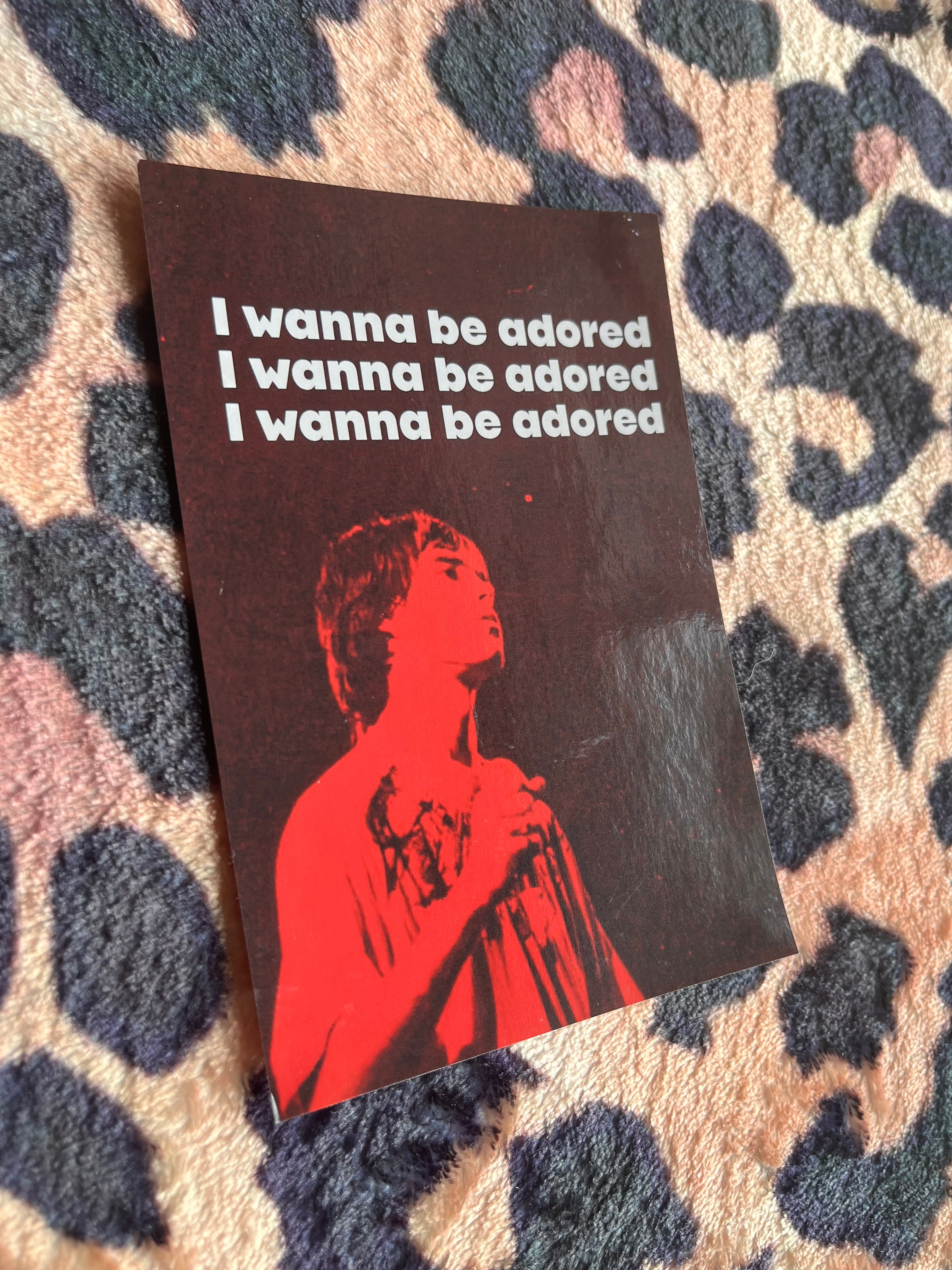 Stone roses I wanna be adored poster