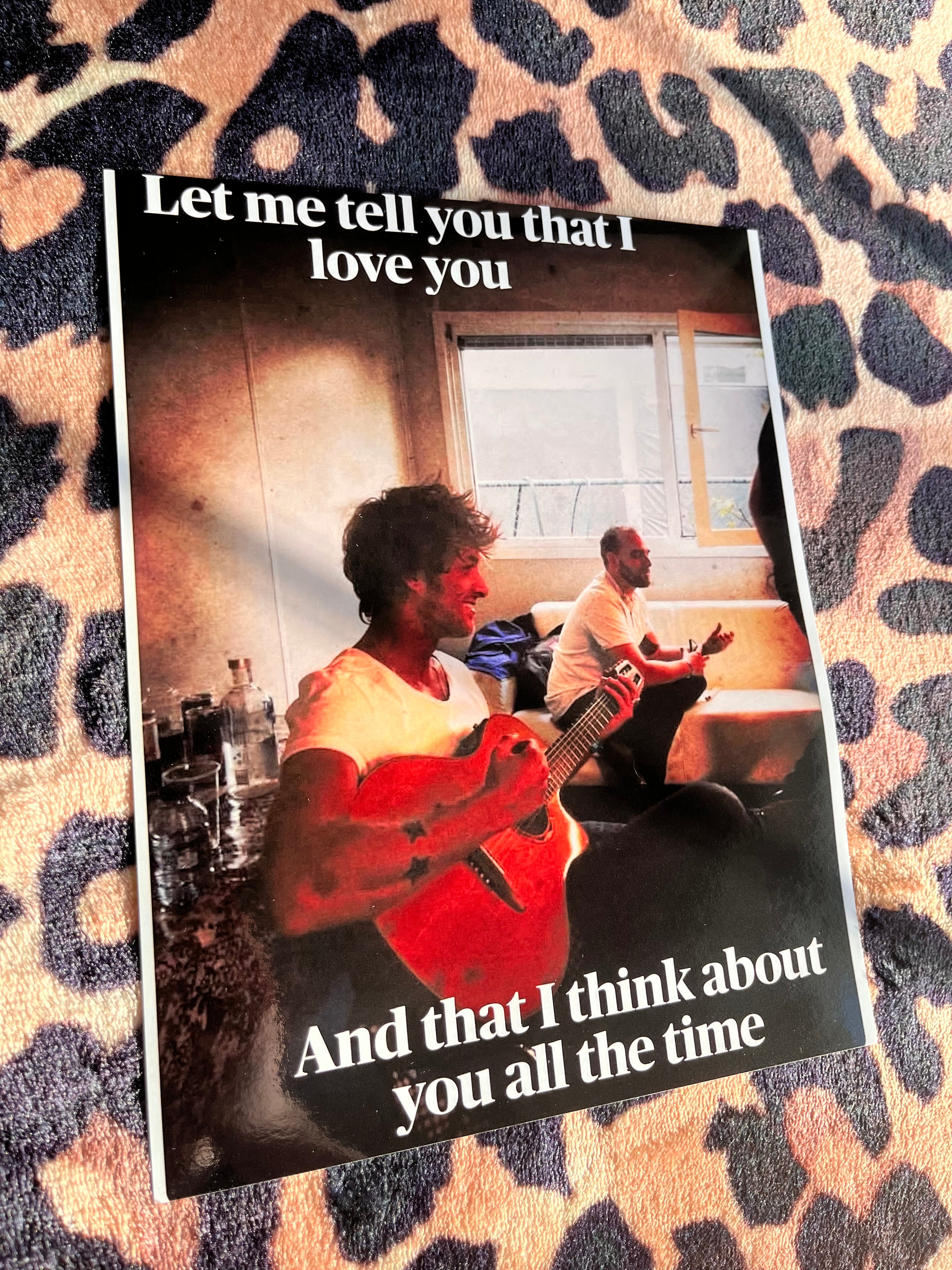 Paolo nutini Caledonia poster
