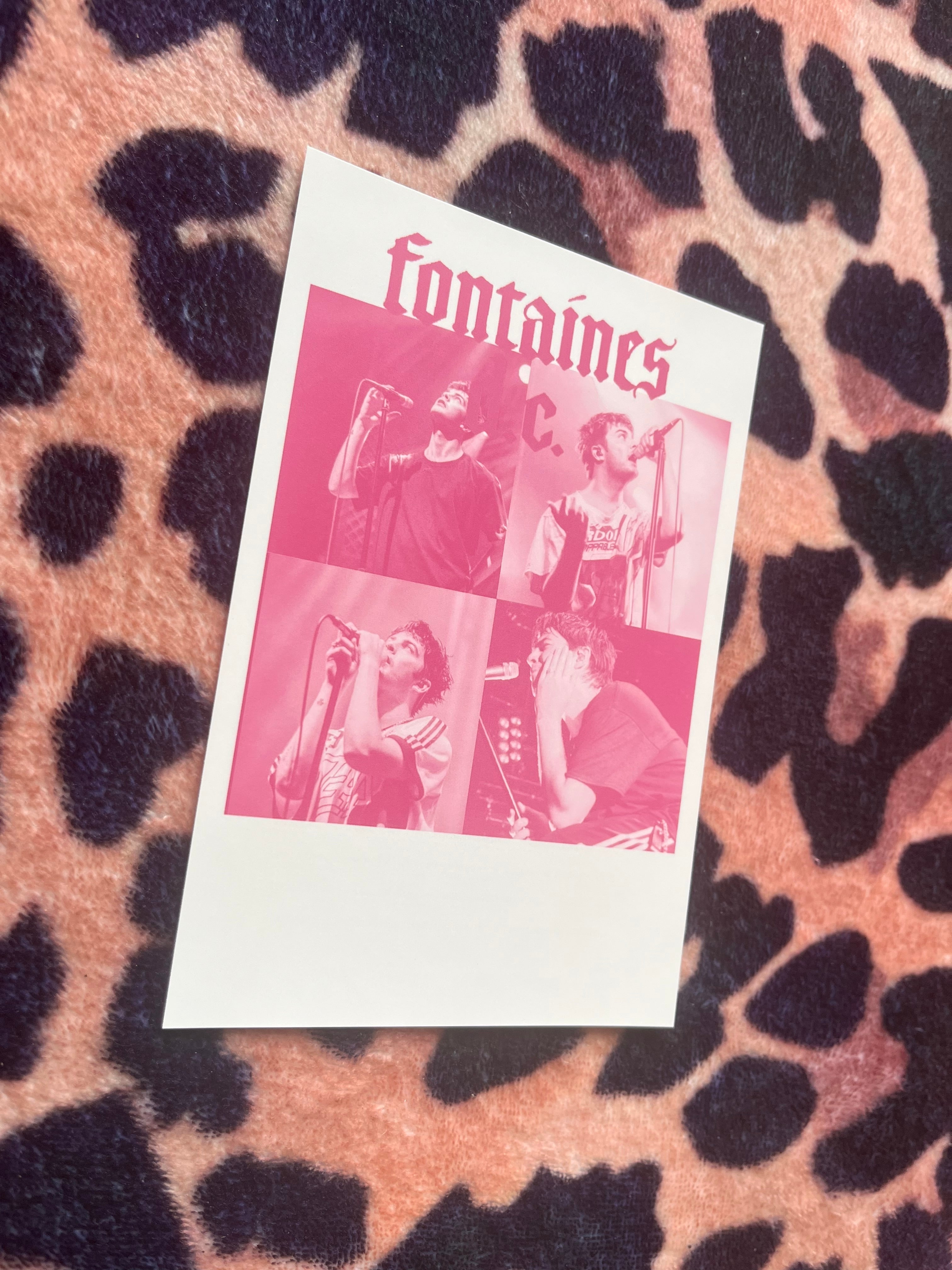 Fontaines dc posters