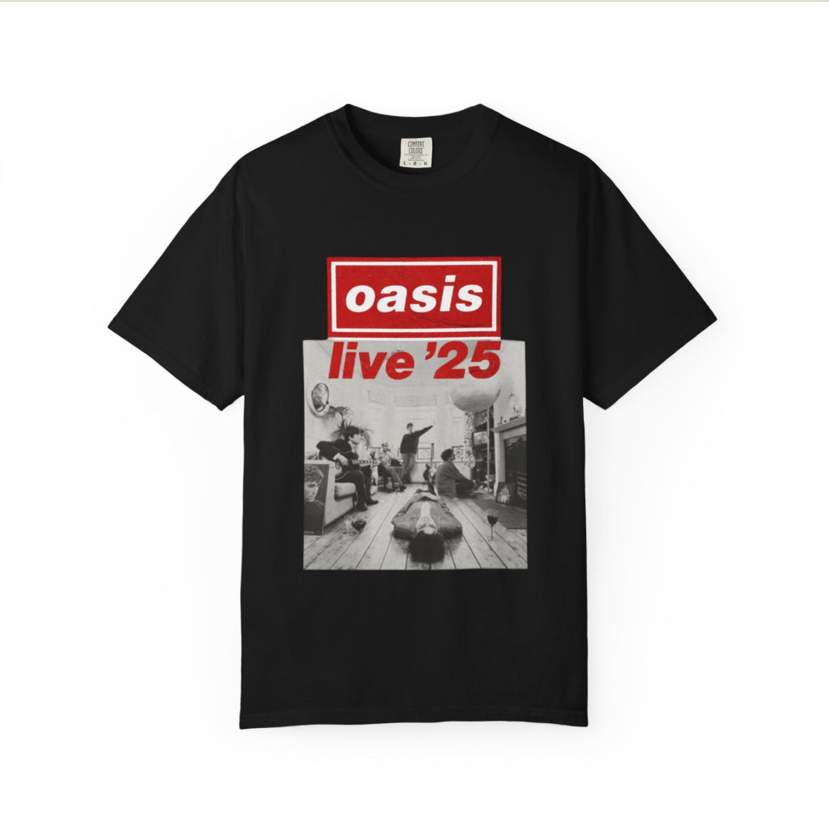 Oasis live 25 band tees