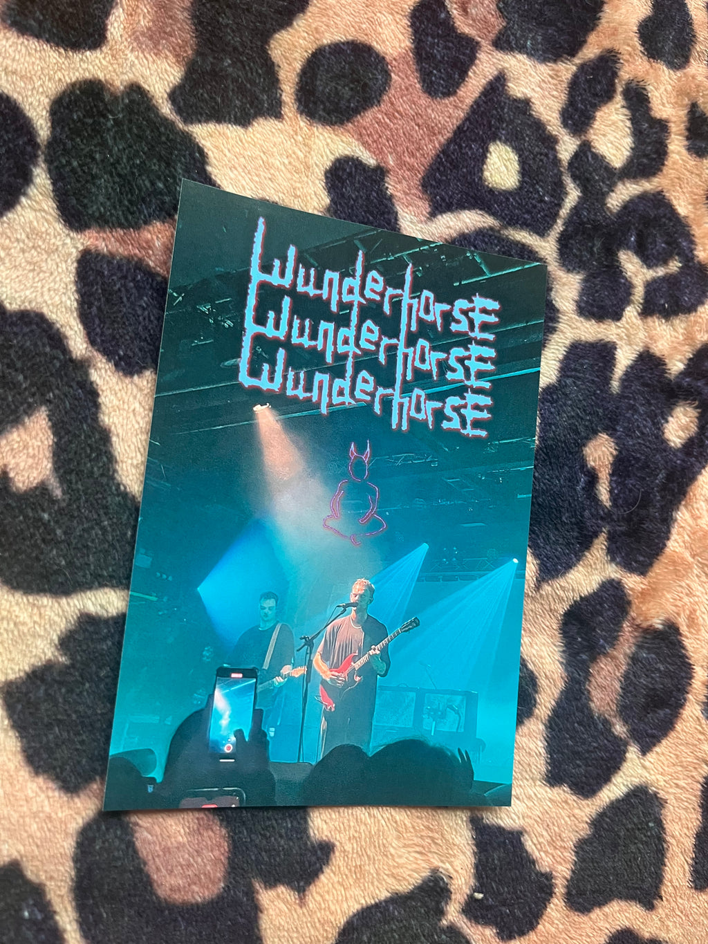 Wunderhorse Liverpool gig poster