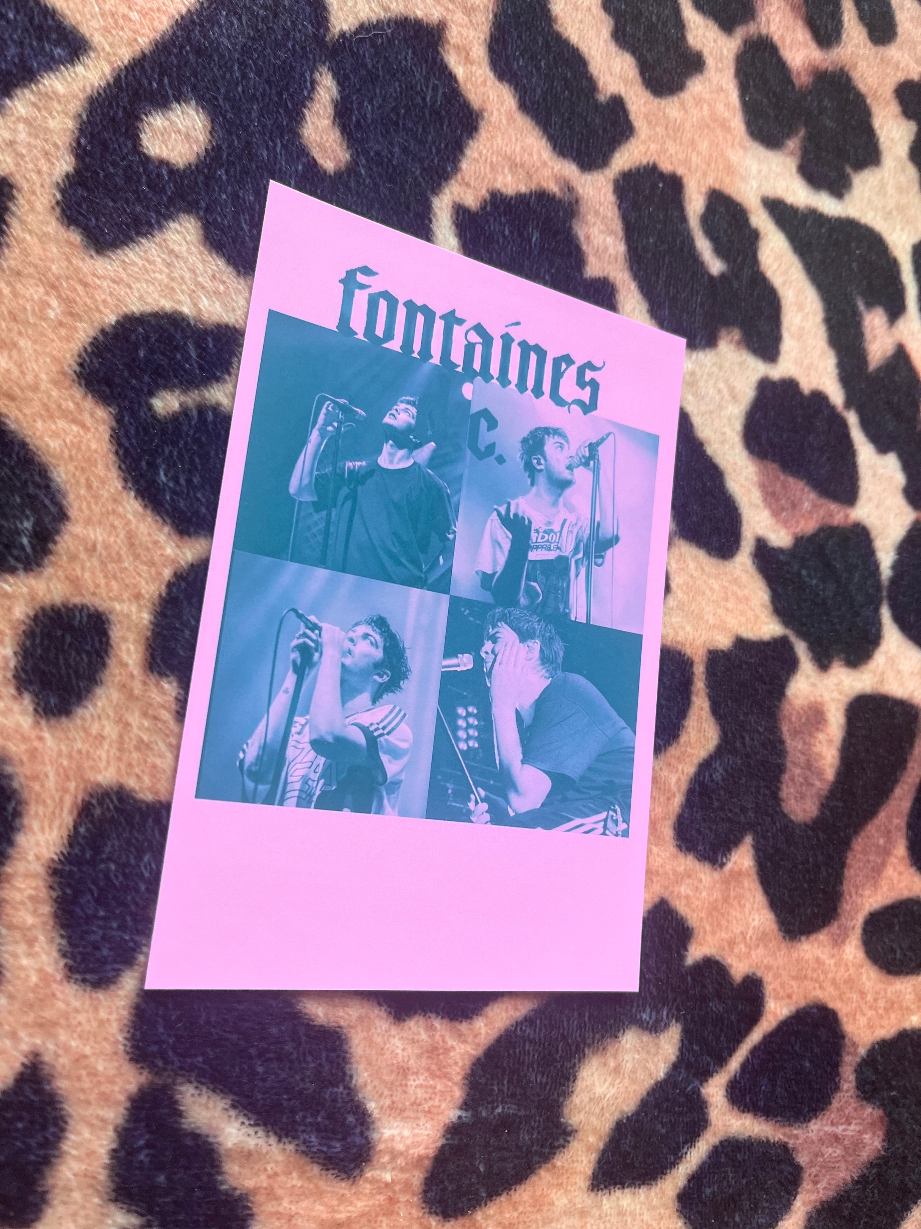 Fontaines dc posters