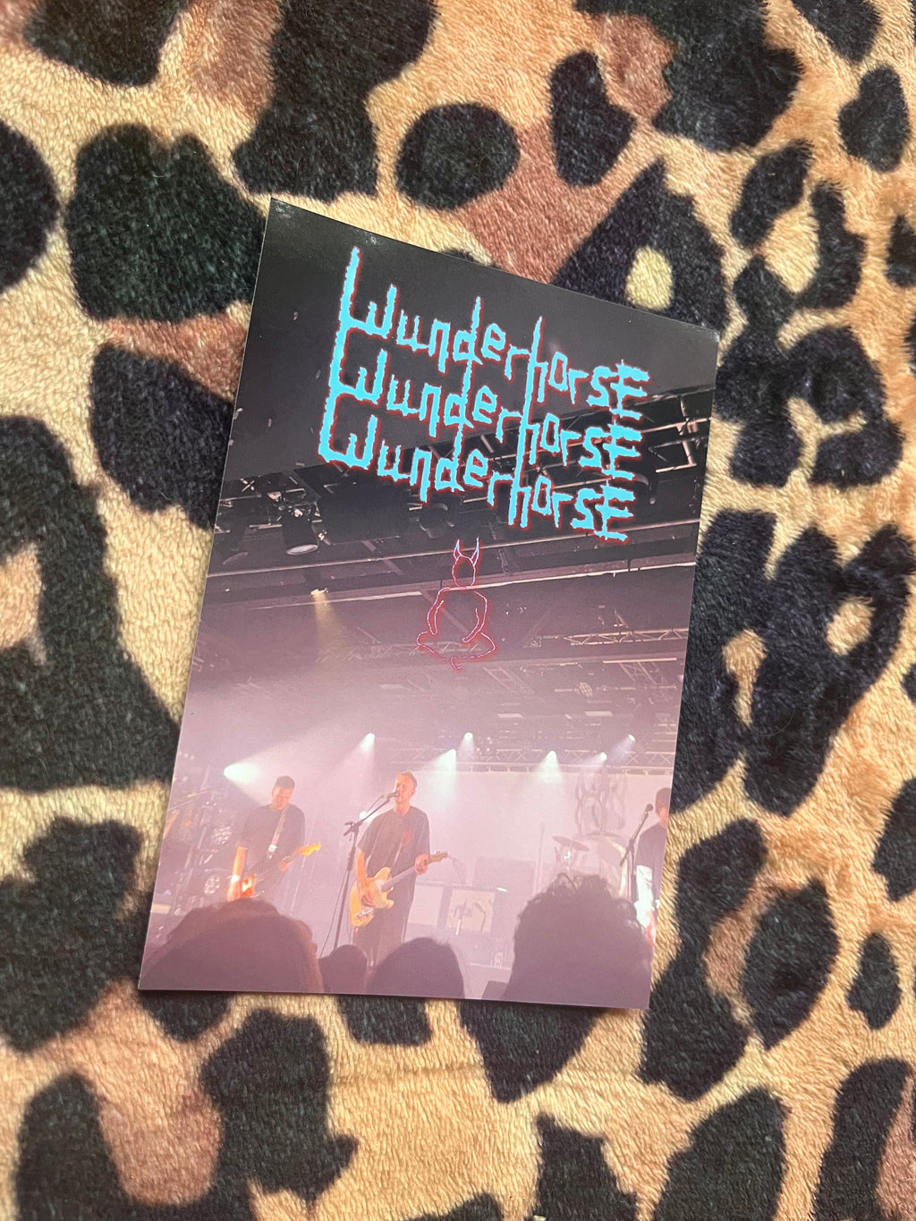 Wunderhorse Liverpool gig poster