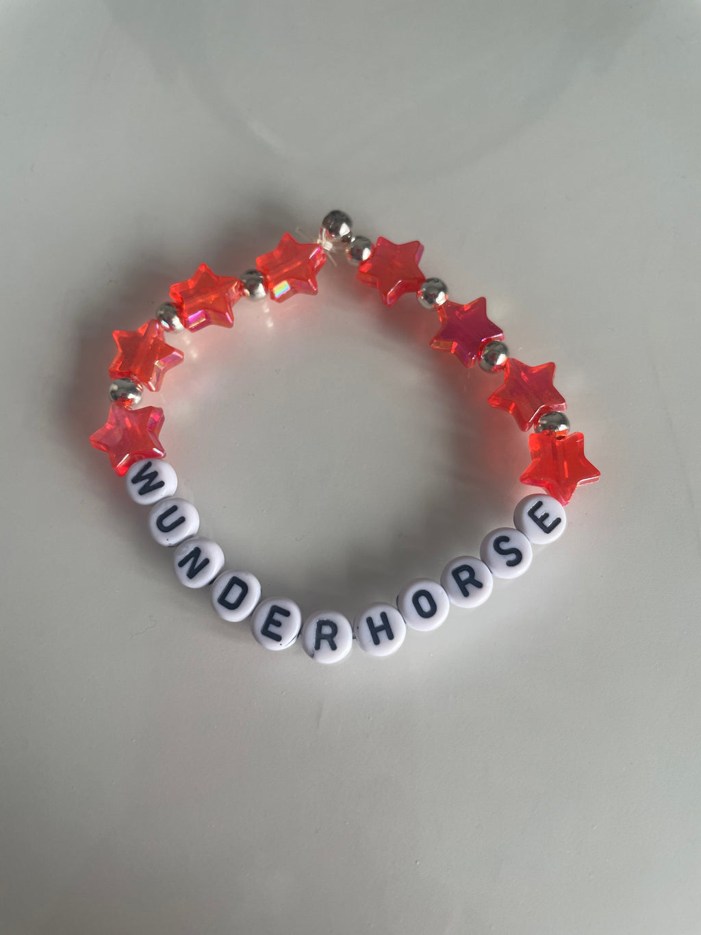 Wunderhorse pink stars bracelet