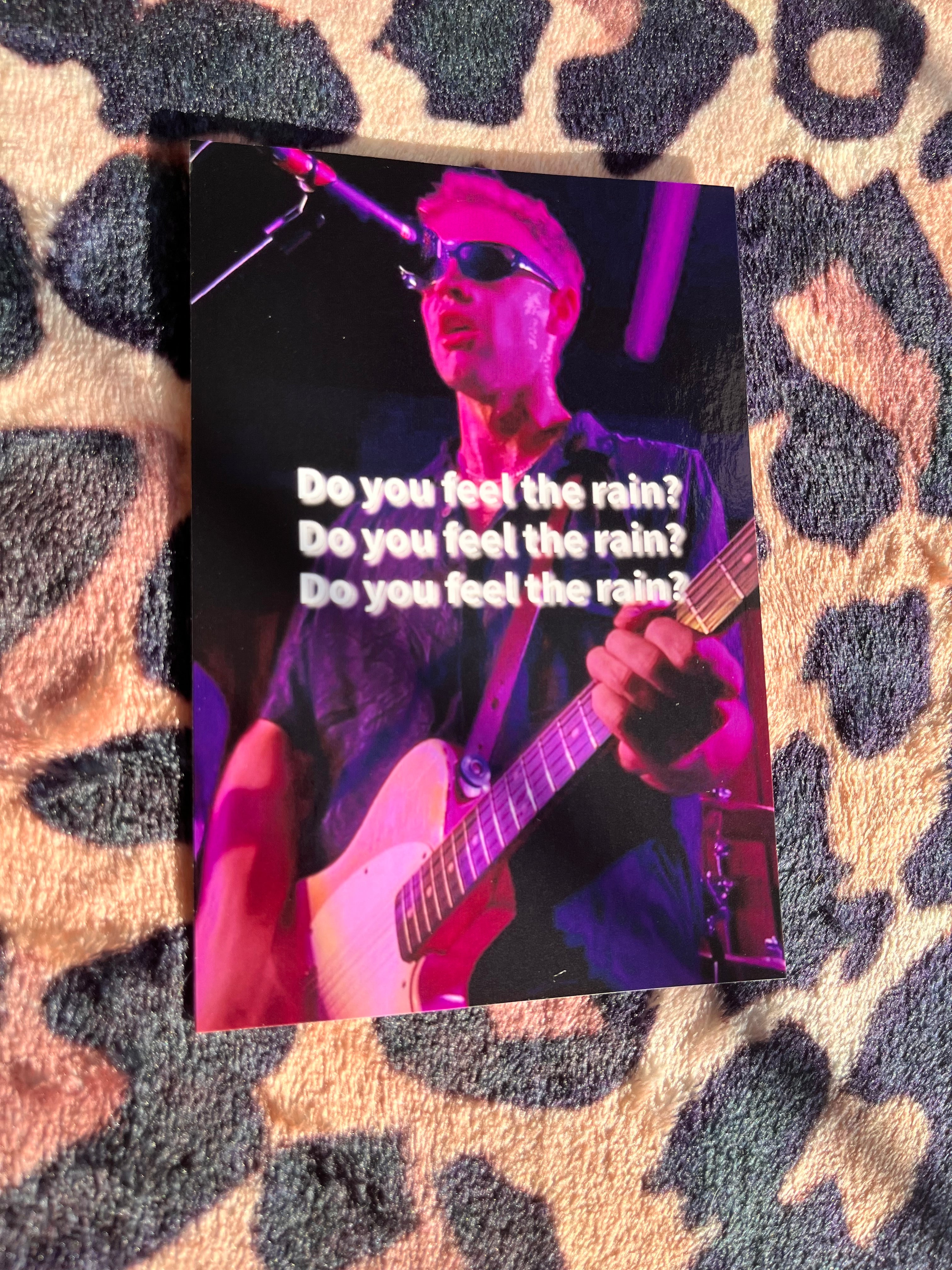Wunderhorse do you feel the rain? Poster