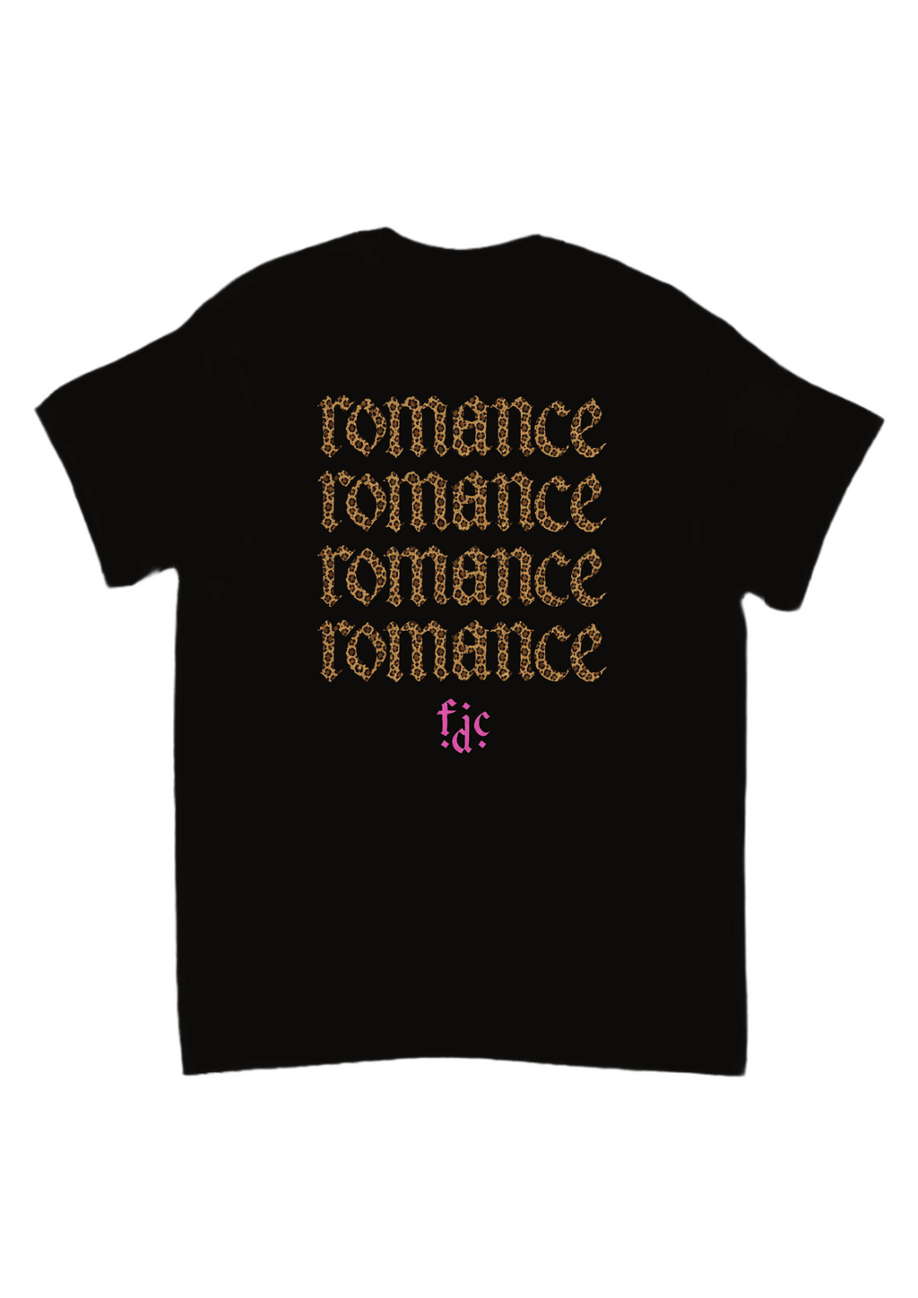Romance leopard print band tees