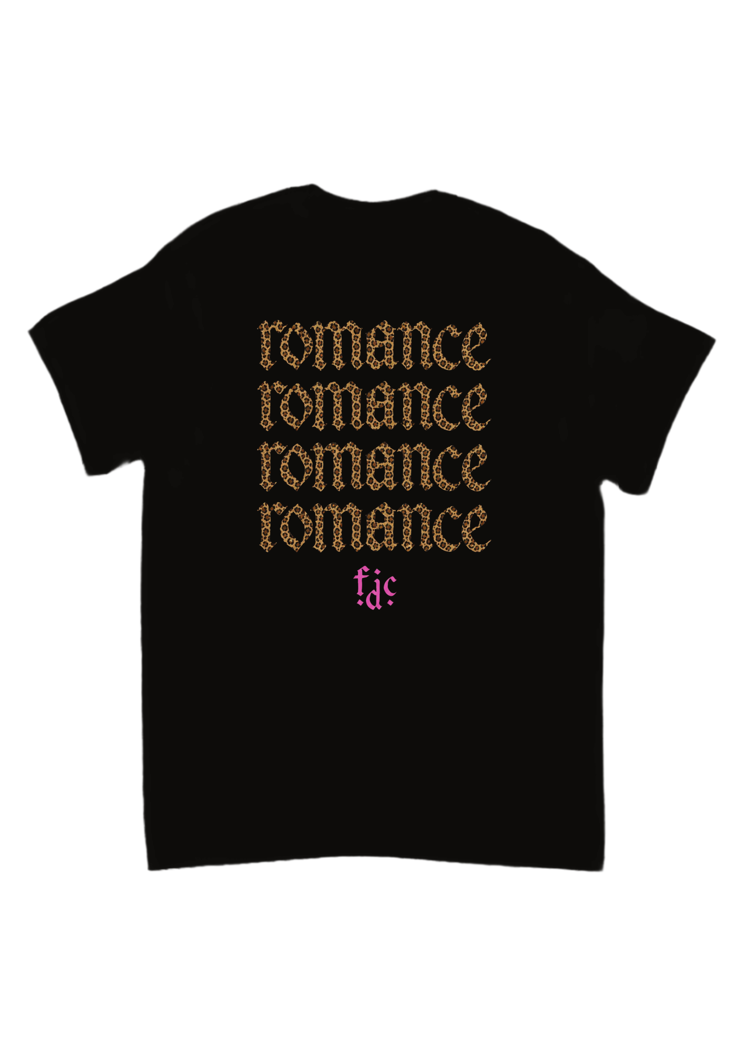 Romance leopard print band tees