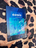 Oasis live 25 blue poster