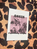 Oasis definitely maybe poster