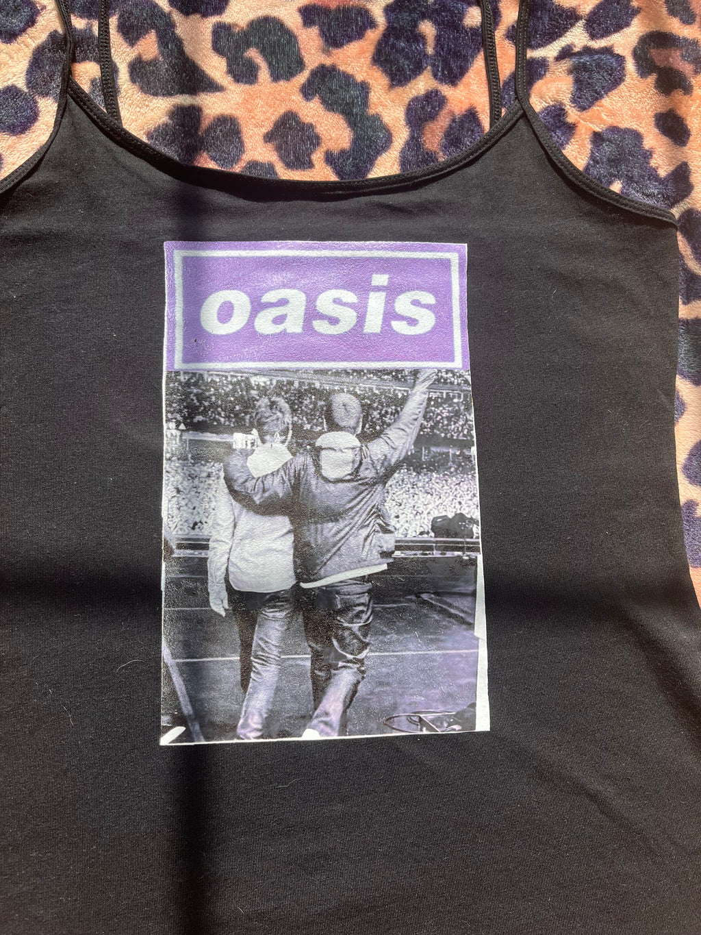Oasis purple tank top