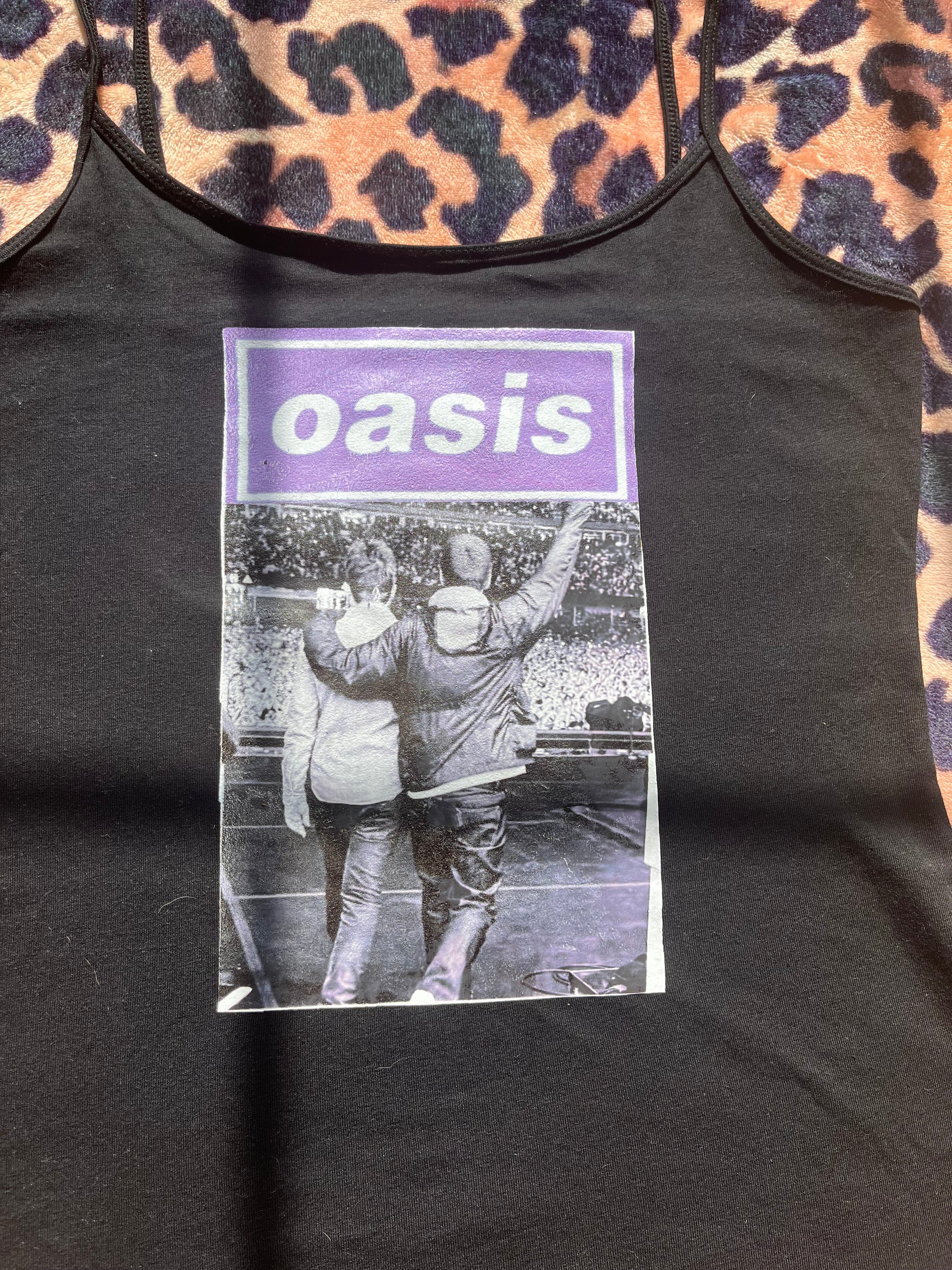 Oasis purple tank top