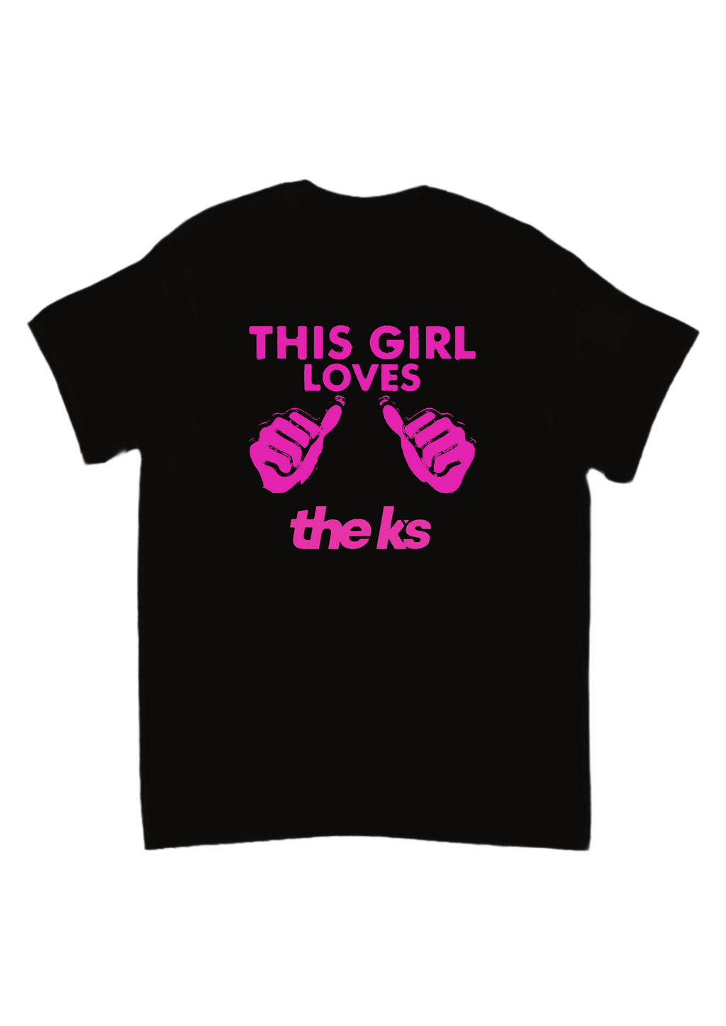 This girl loves the Ks band tees