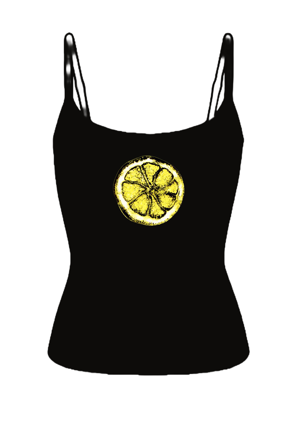 Stone roses lemon tank tops