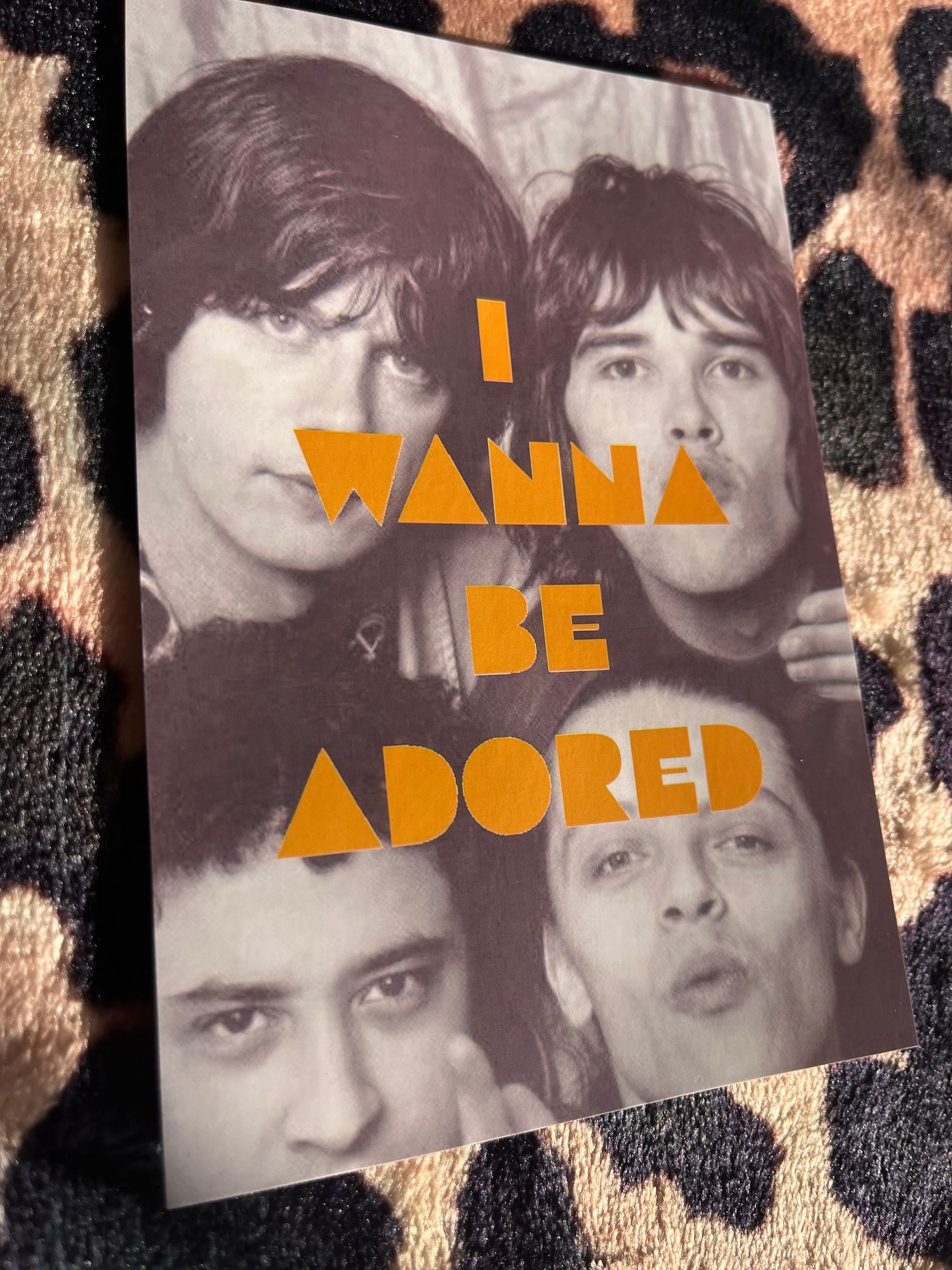 Stone roses I wanna be adored posters