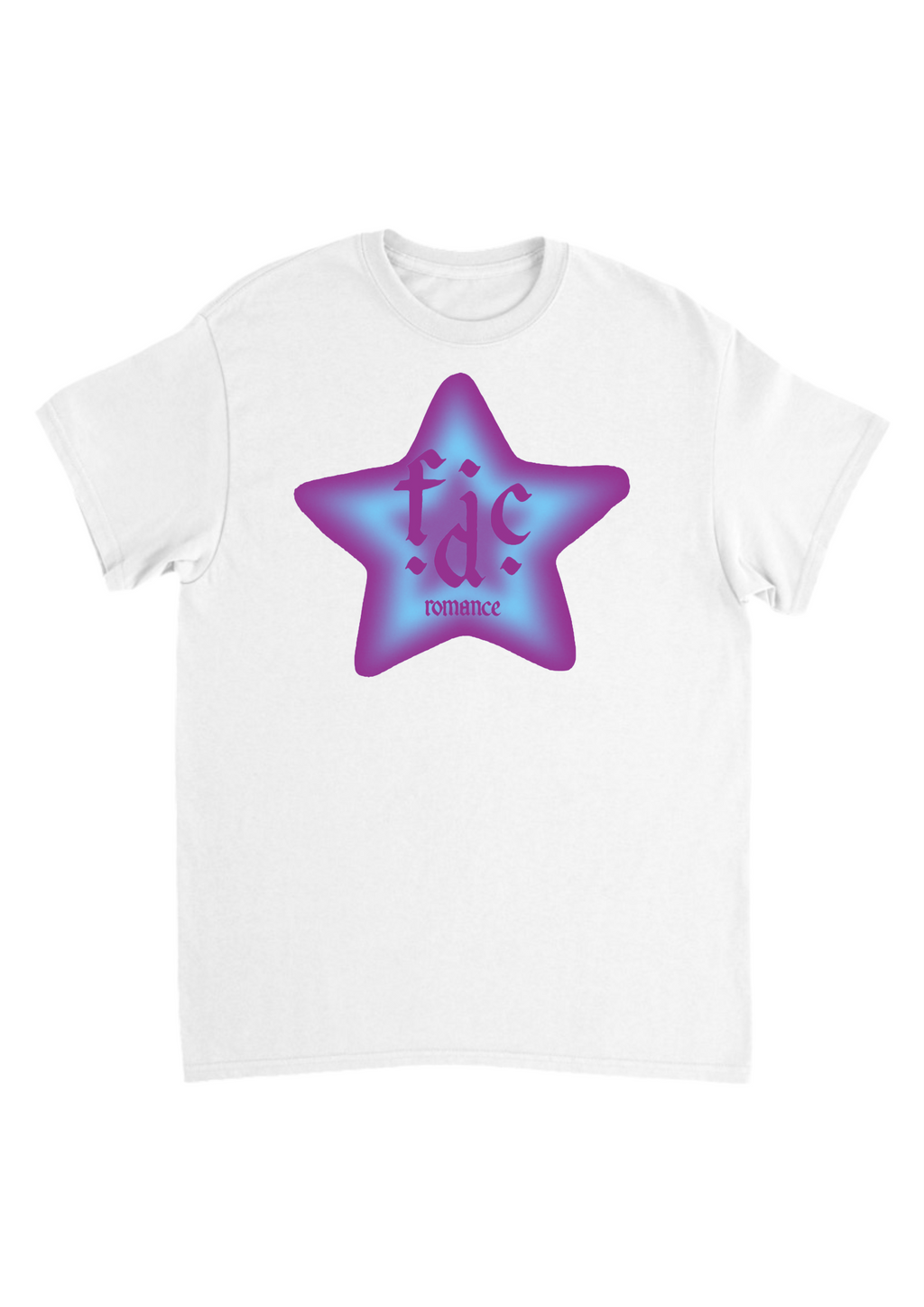 Fontaines dc blue star band tee