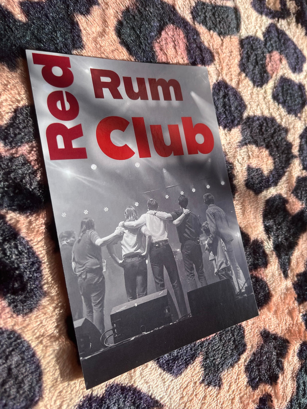 Red rum club poster