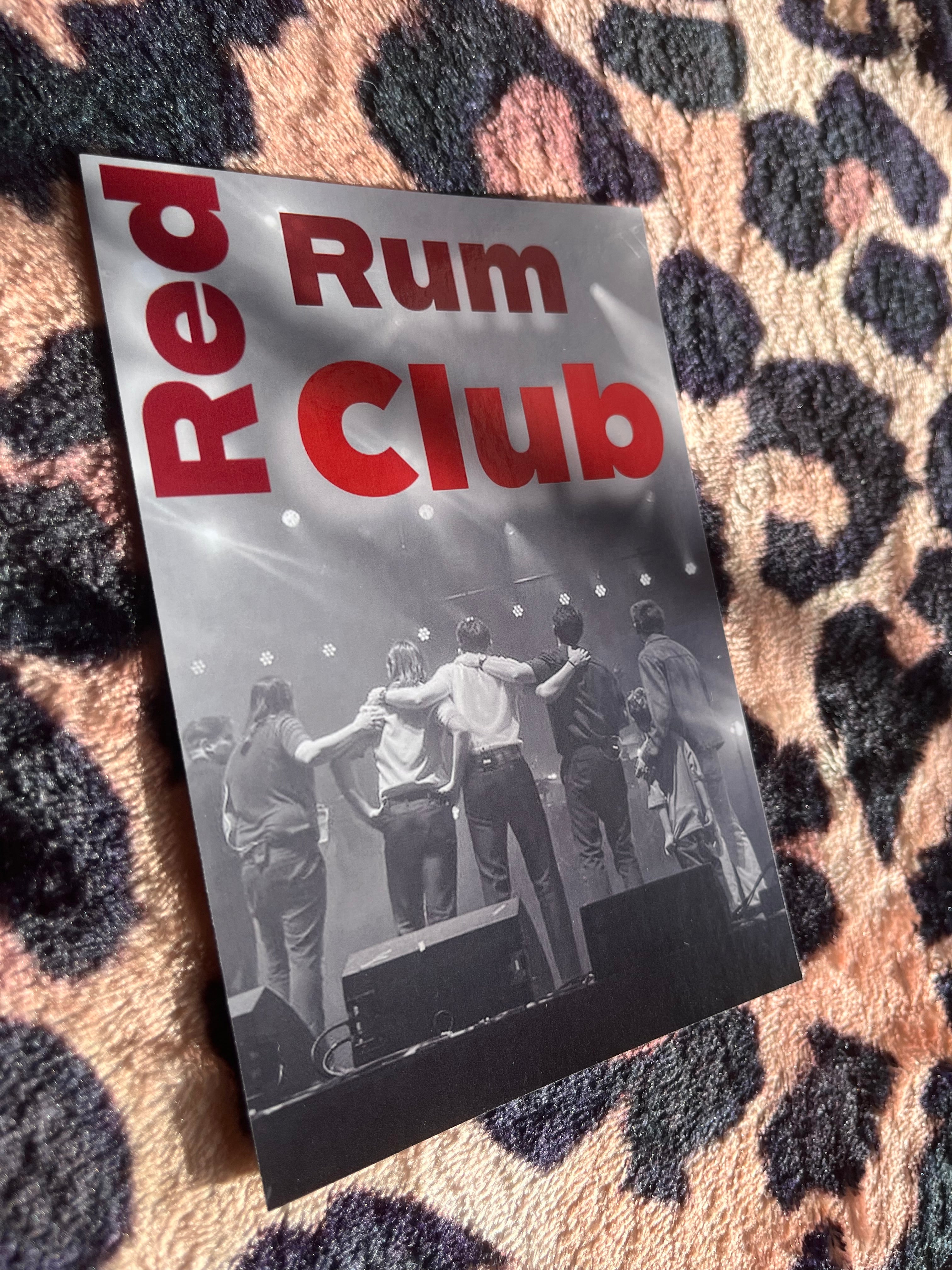 Red rum club poster