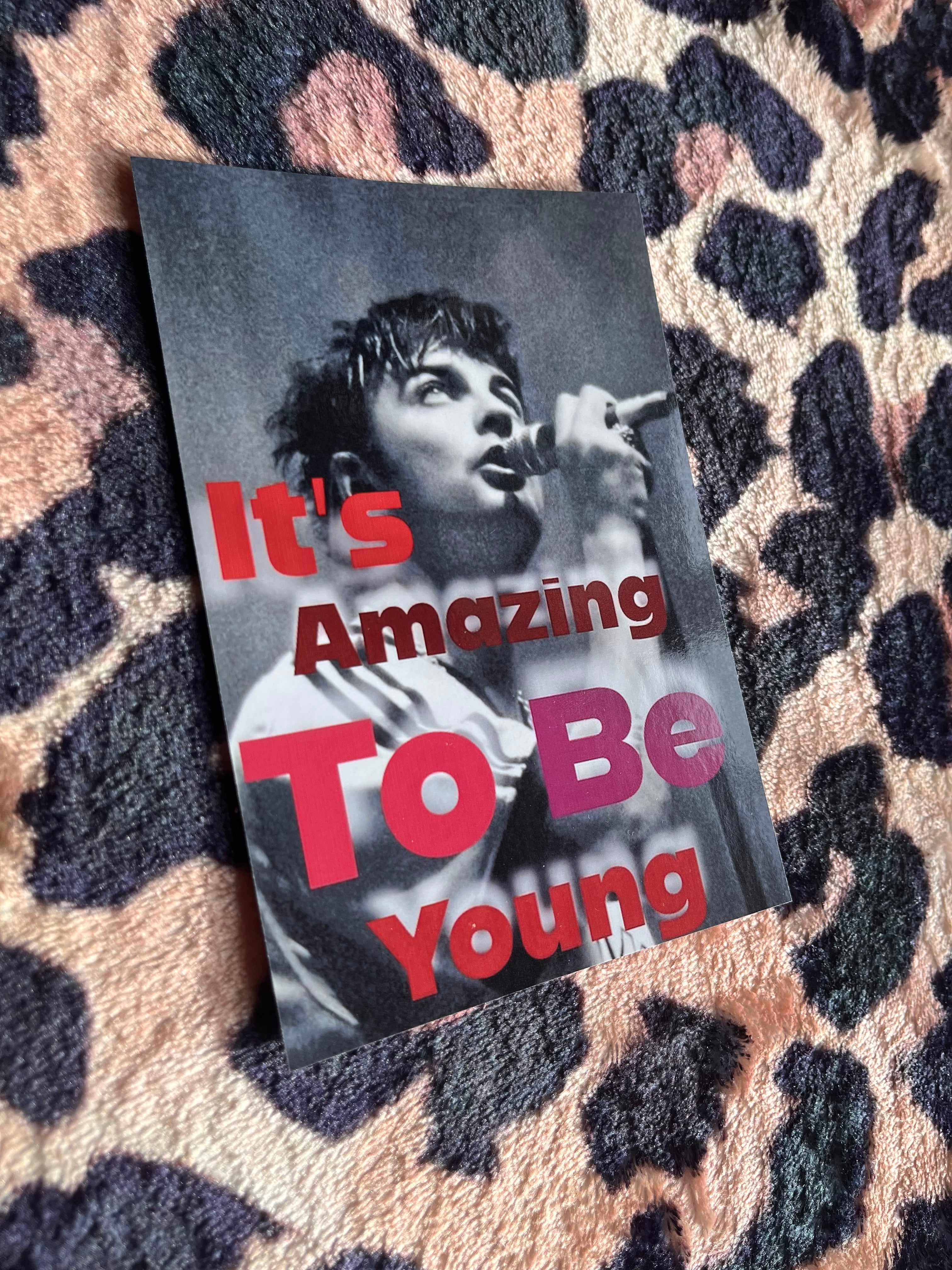 Fontaines DC it’s amazing to be young posters
