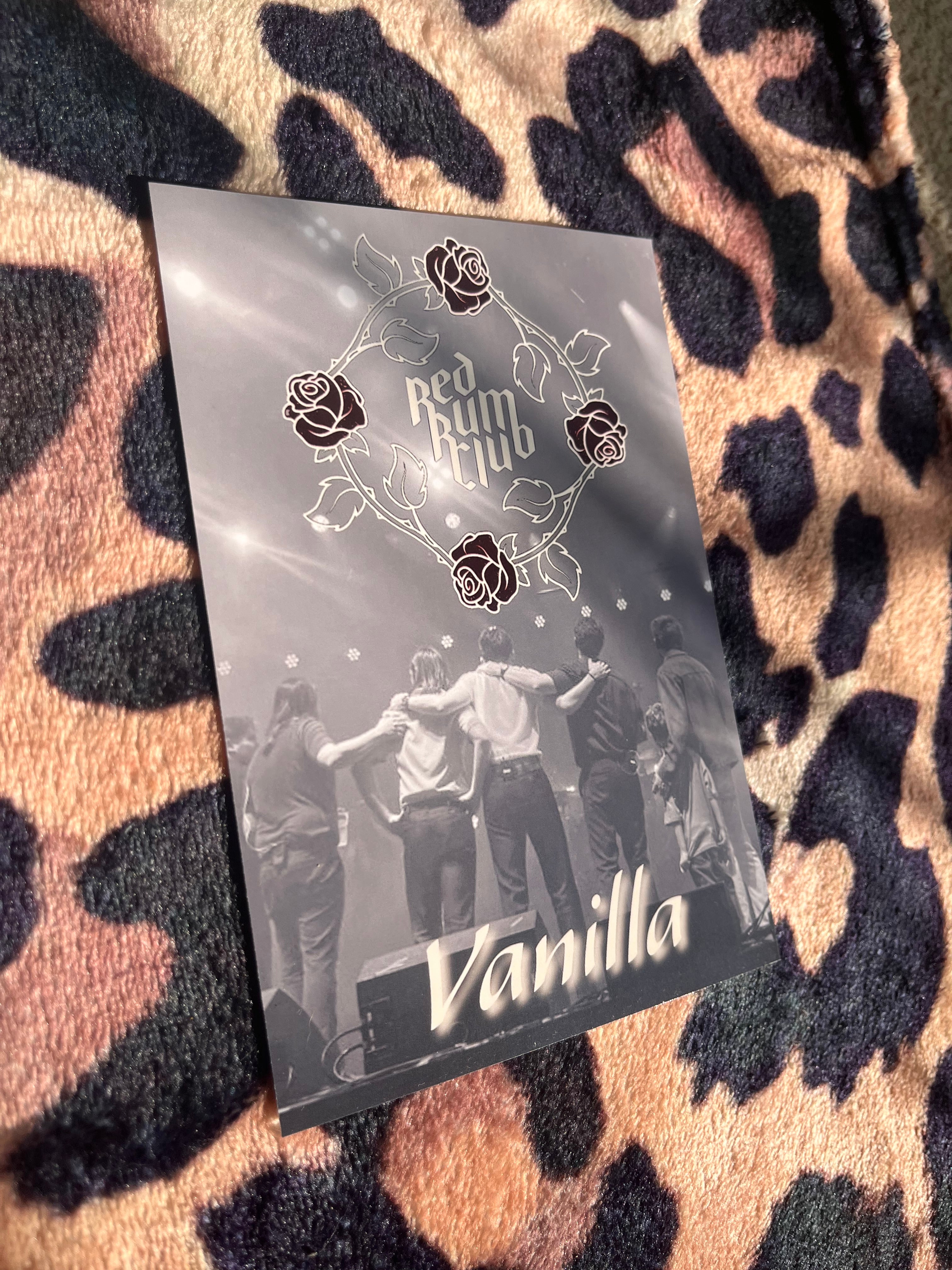 Red rum club vanilla poster
