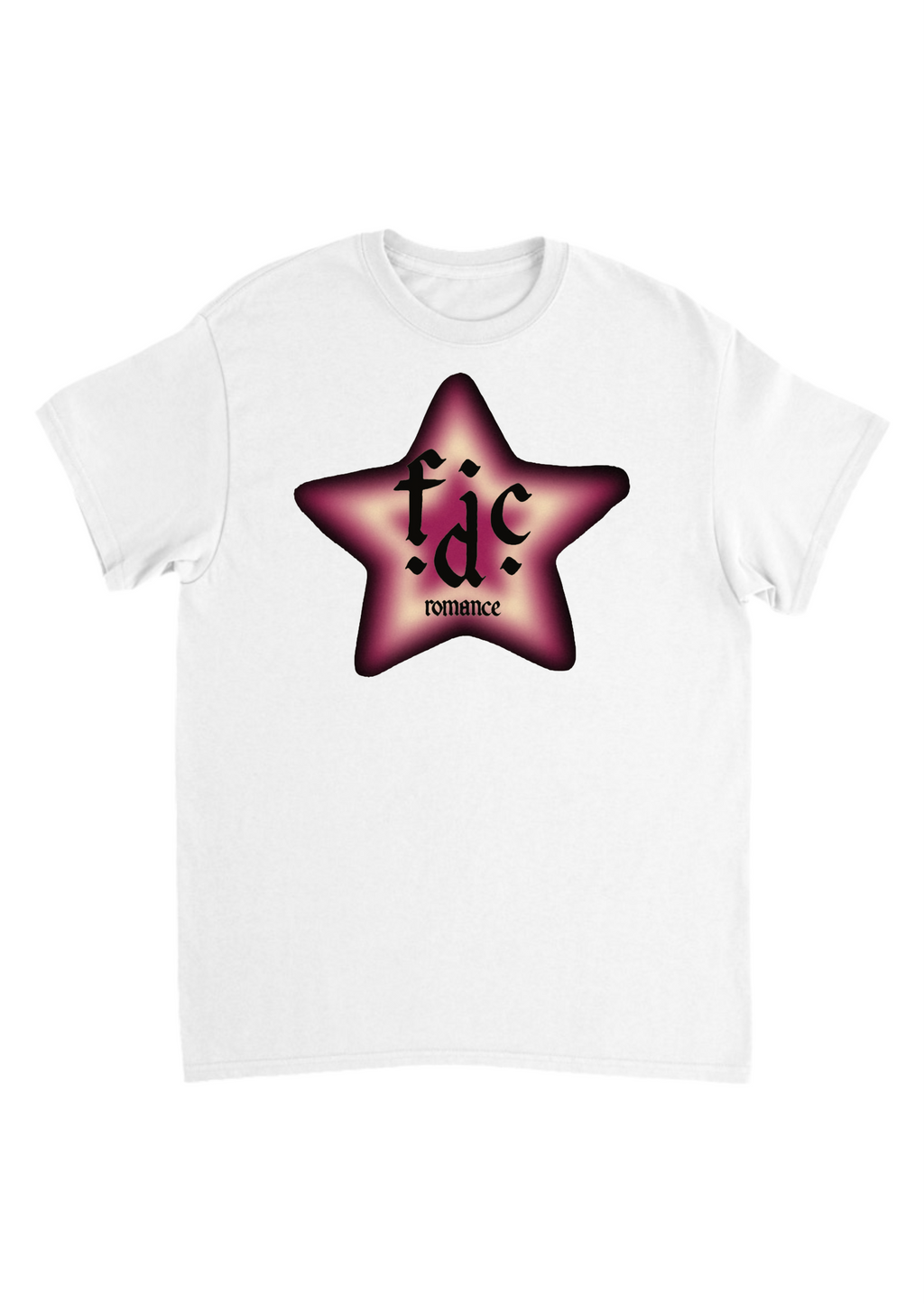 Oasis burgundy star band tees