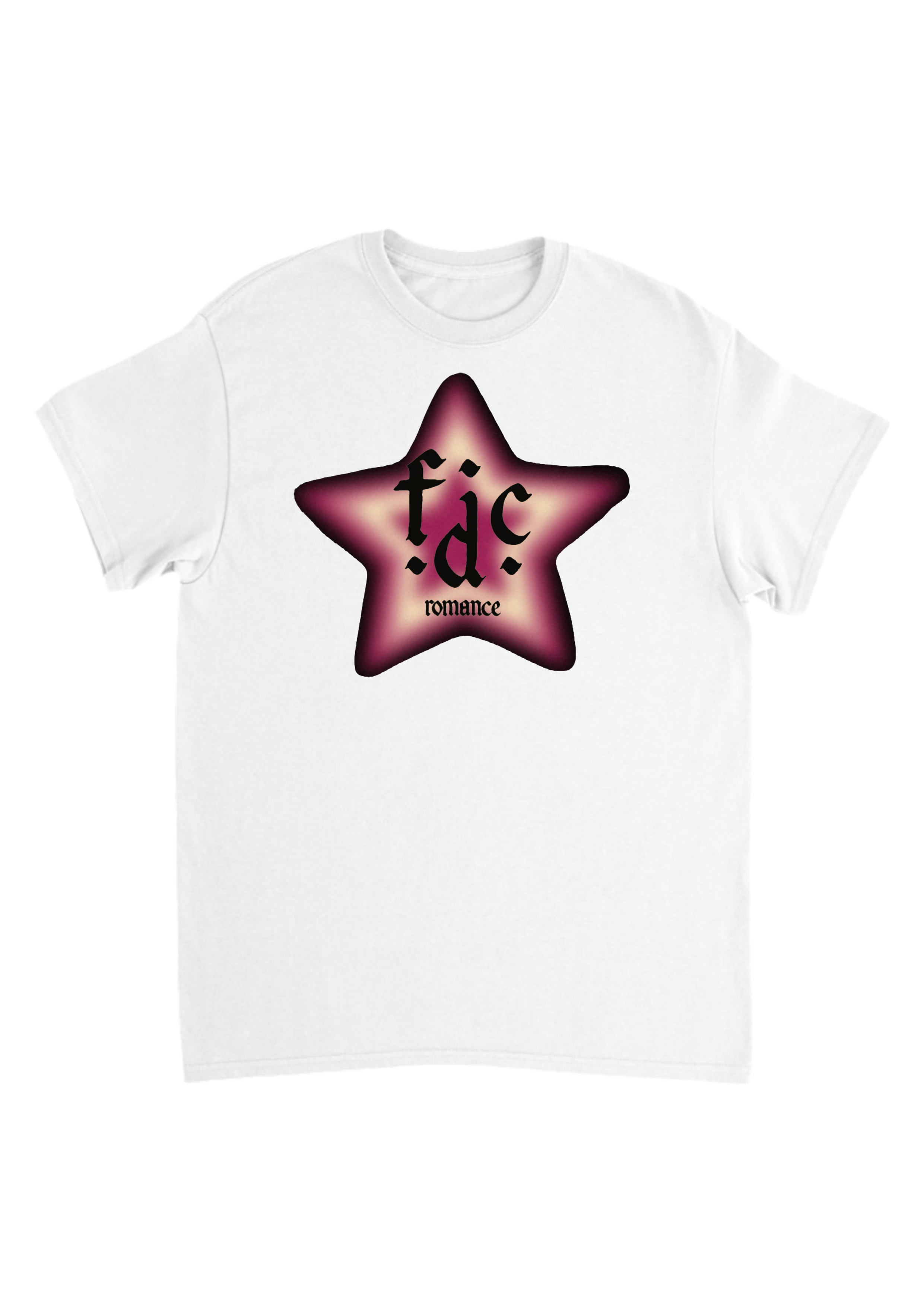 Oasis burgundy star band tees