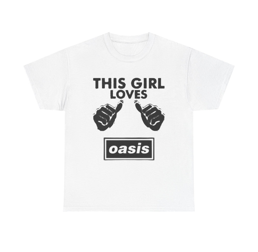 This girl loves oasis band tees