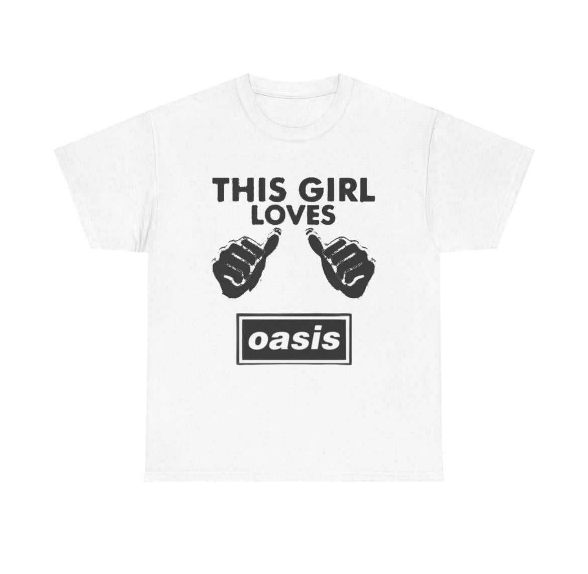This girl loves oasis band tees