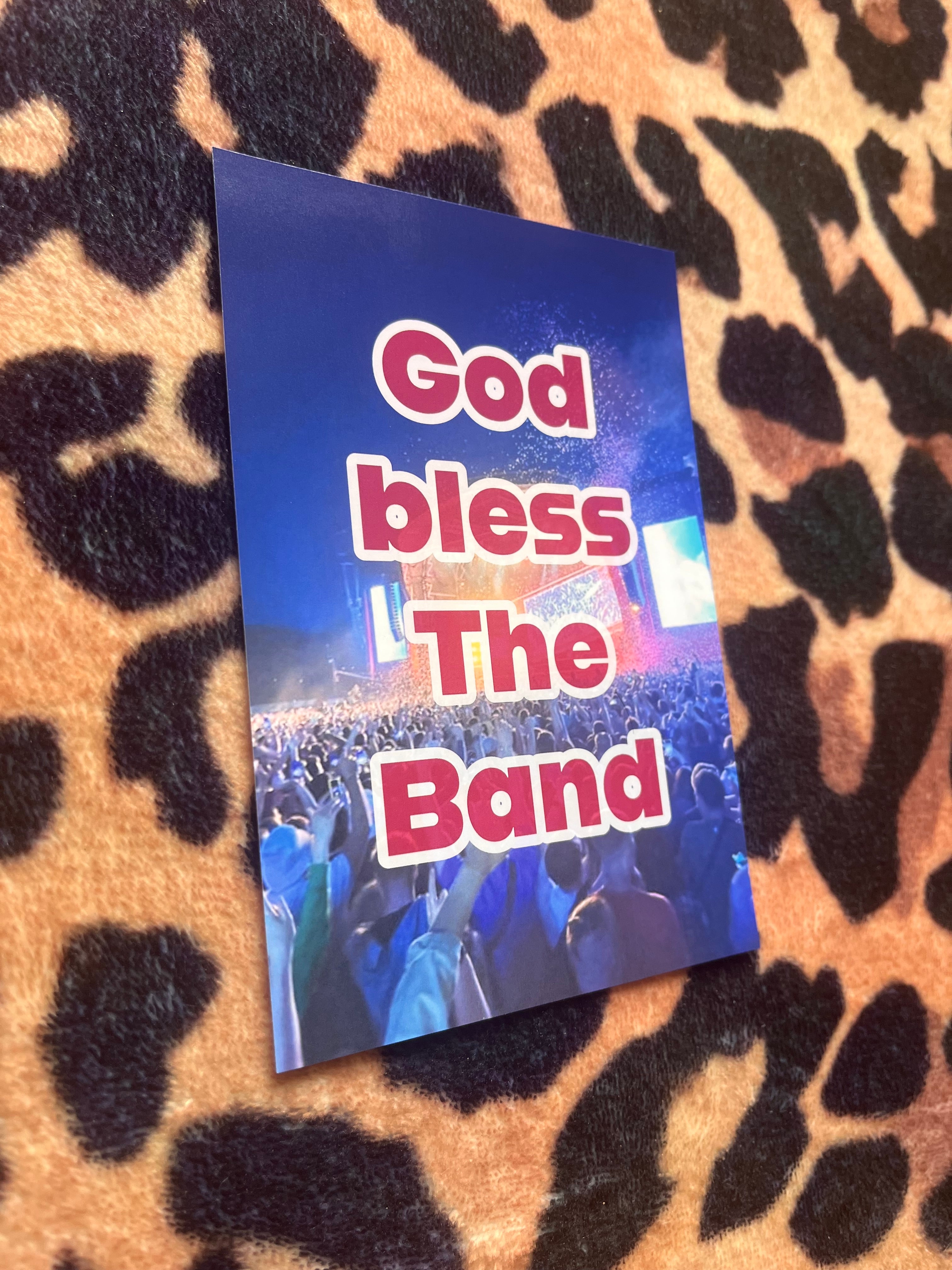God bless the band posters