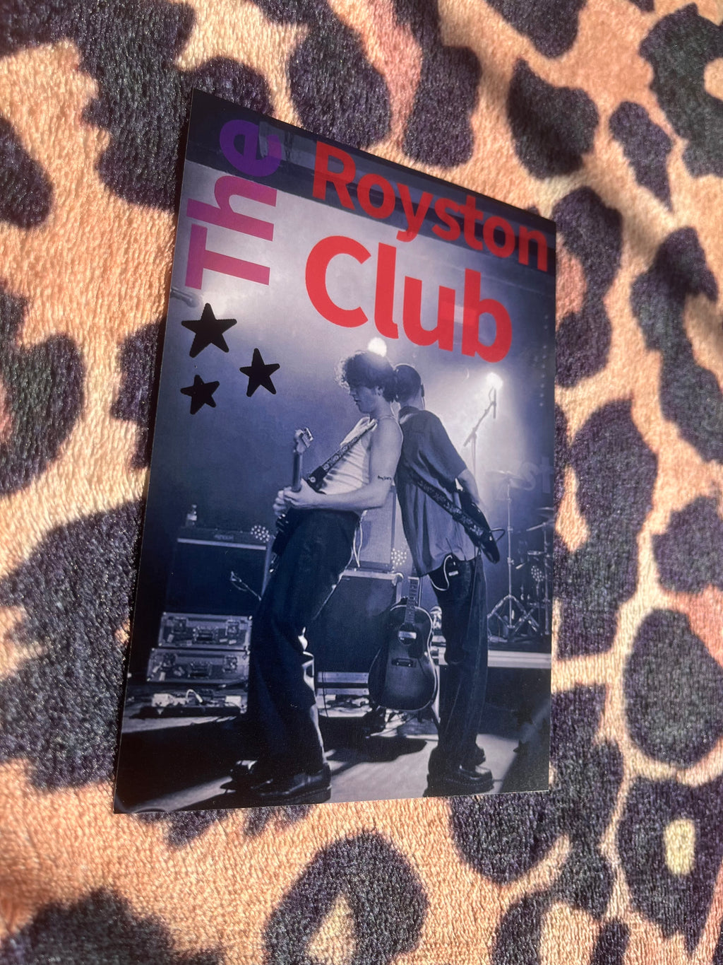 The Royston club posters