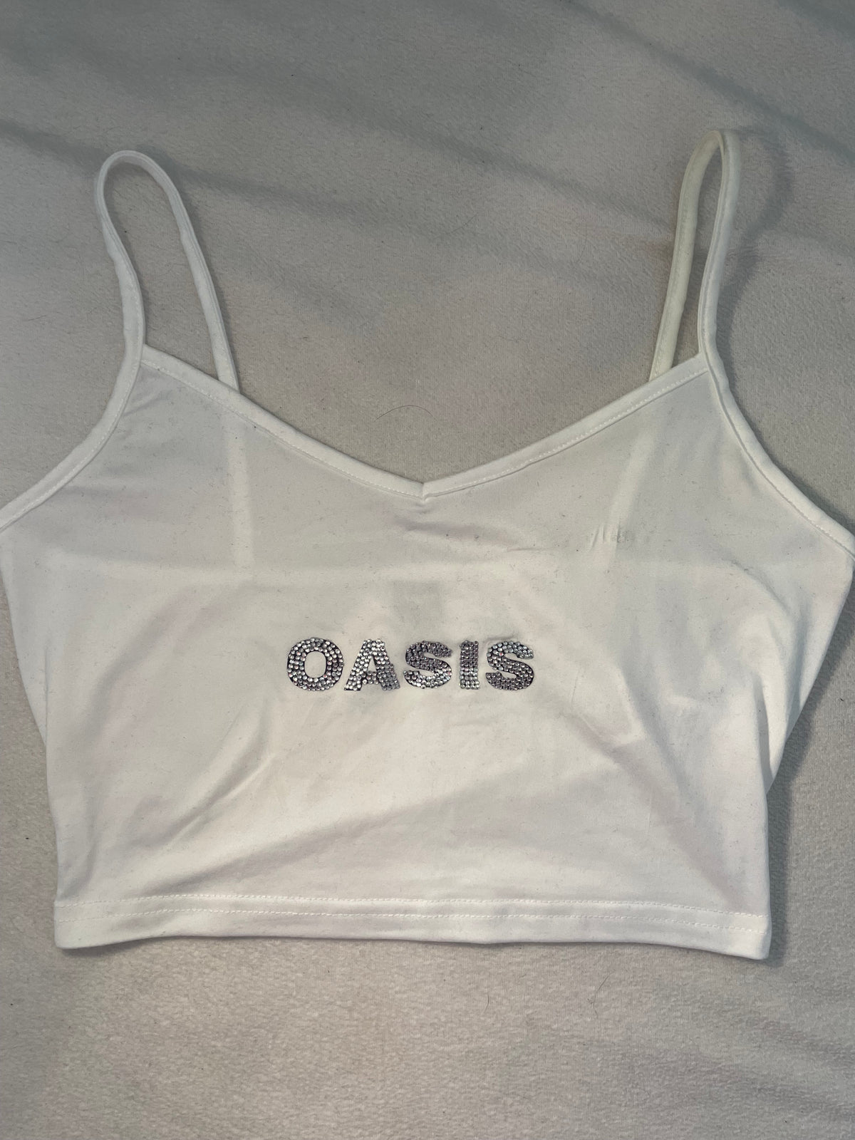 Oasis rhinestones tank tops