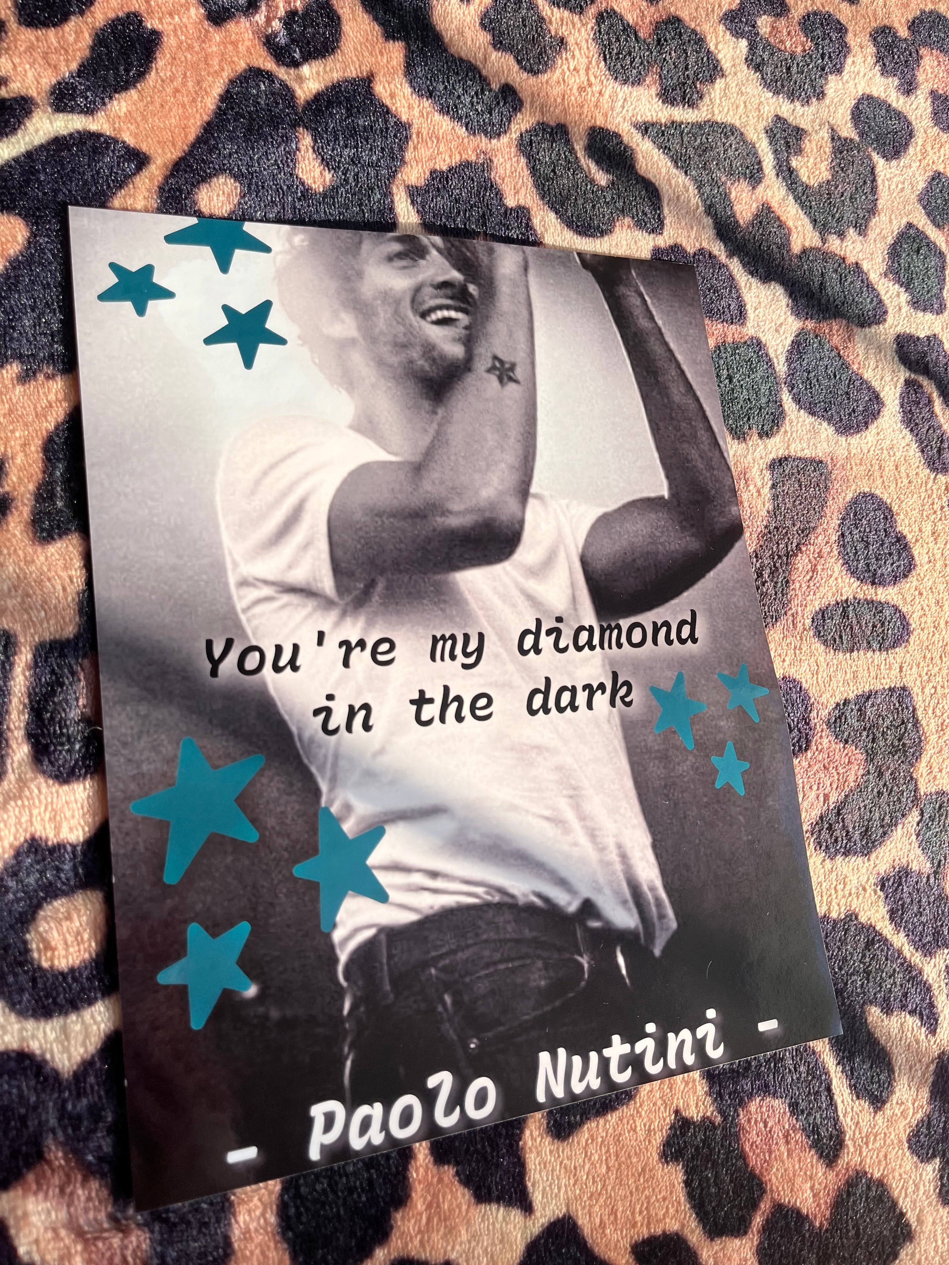 Paolo nutini diamond in the dark posters