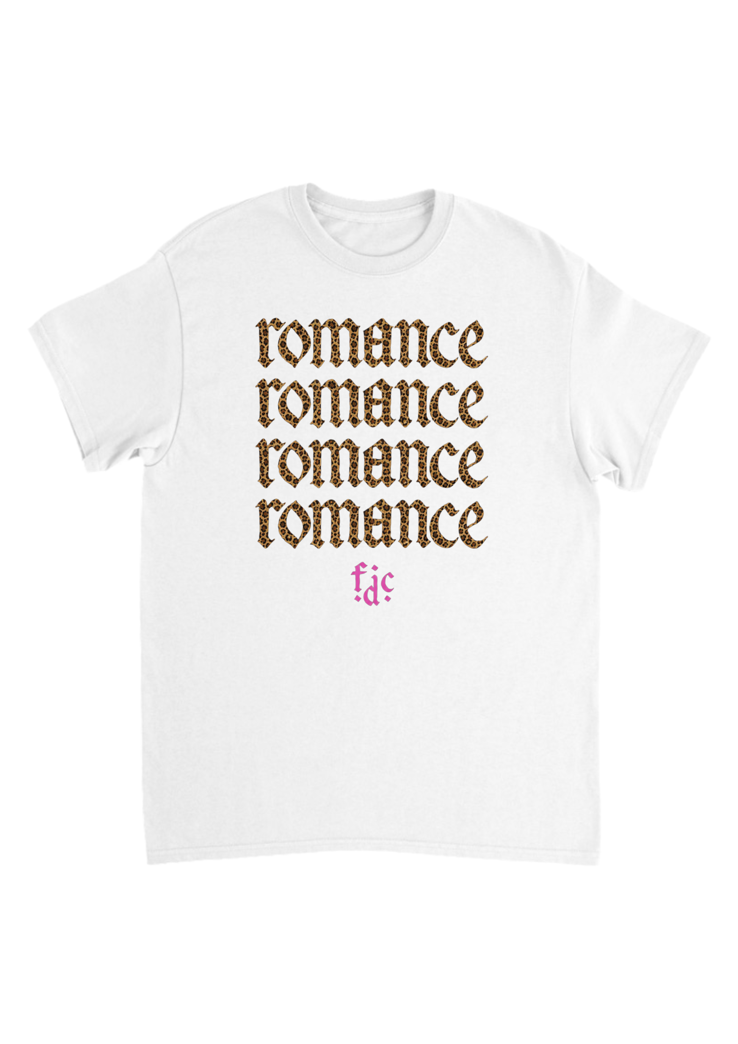 Romance leopard print band tees