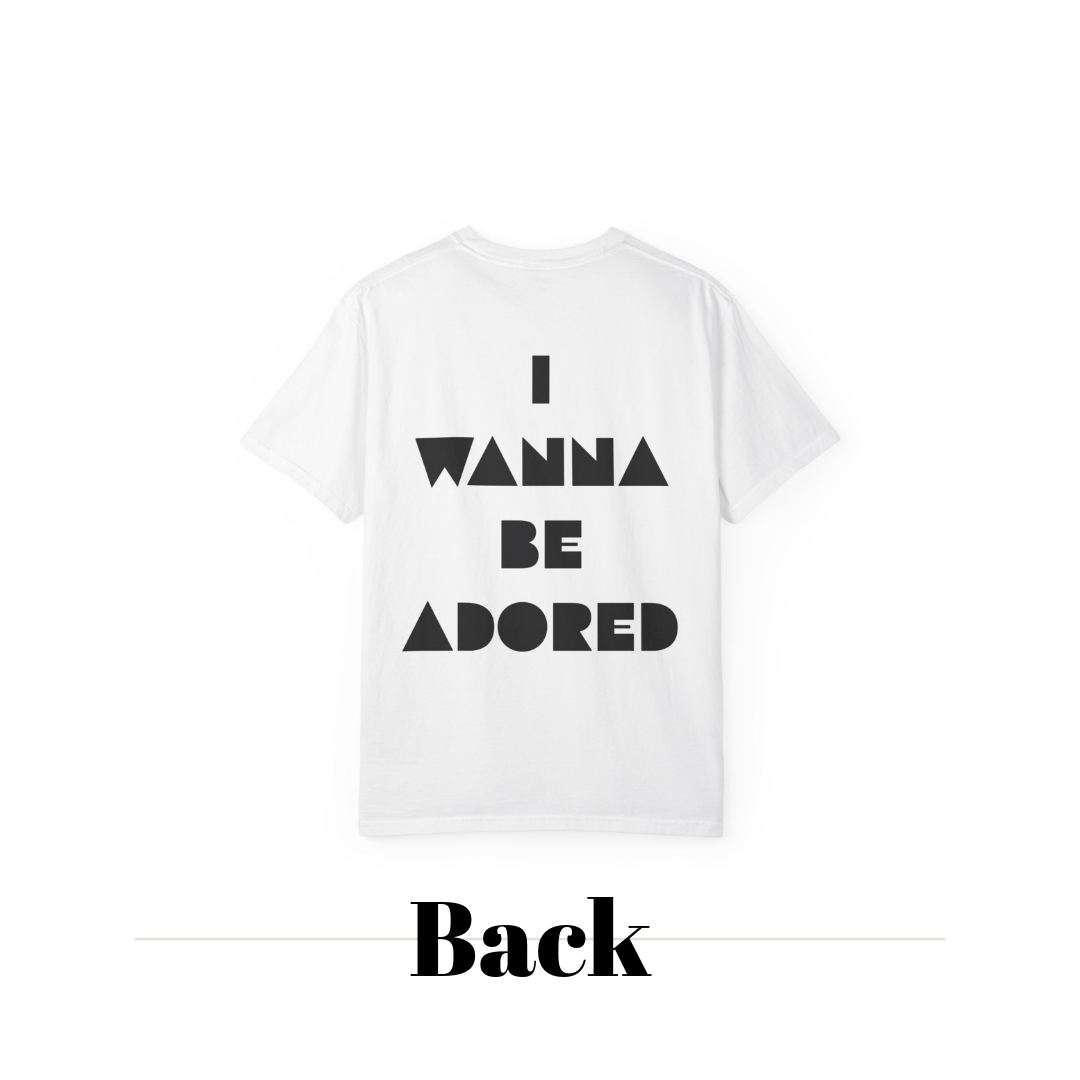 Stone roses I wanna be adored band tee