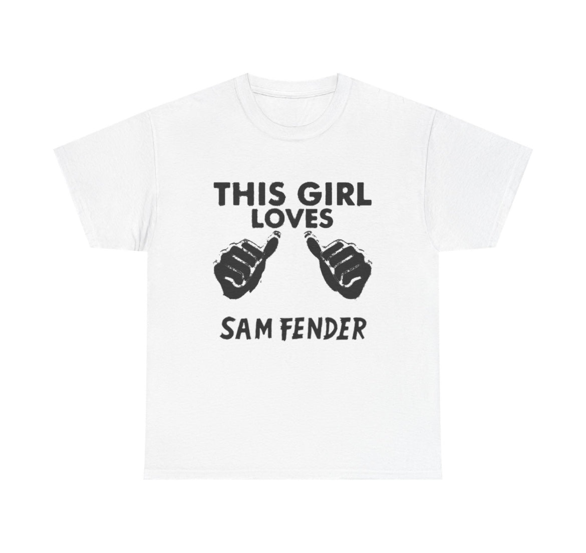 This girl loves Sam fender band tee