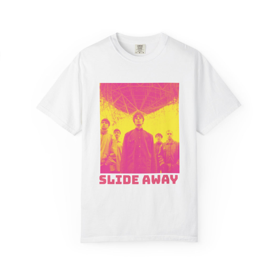 Oasis slide away band tees