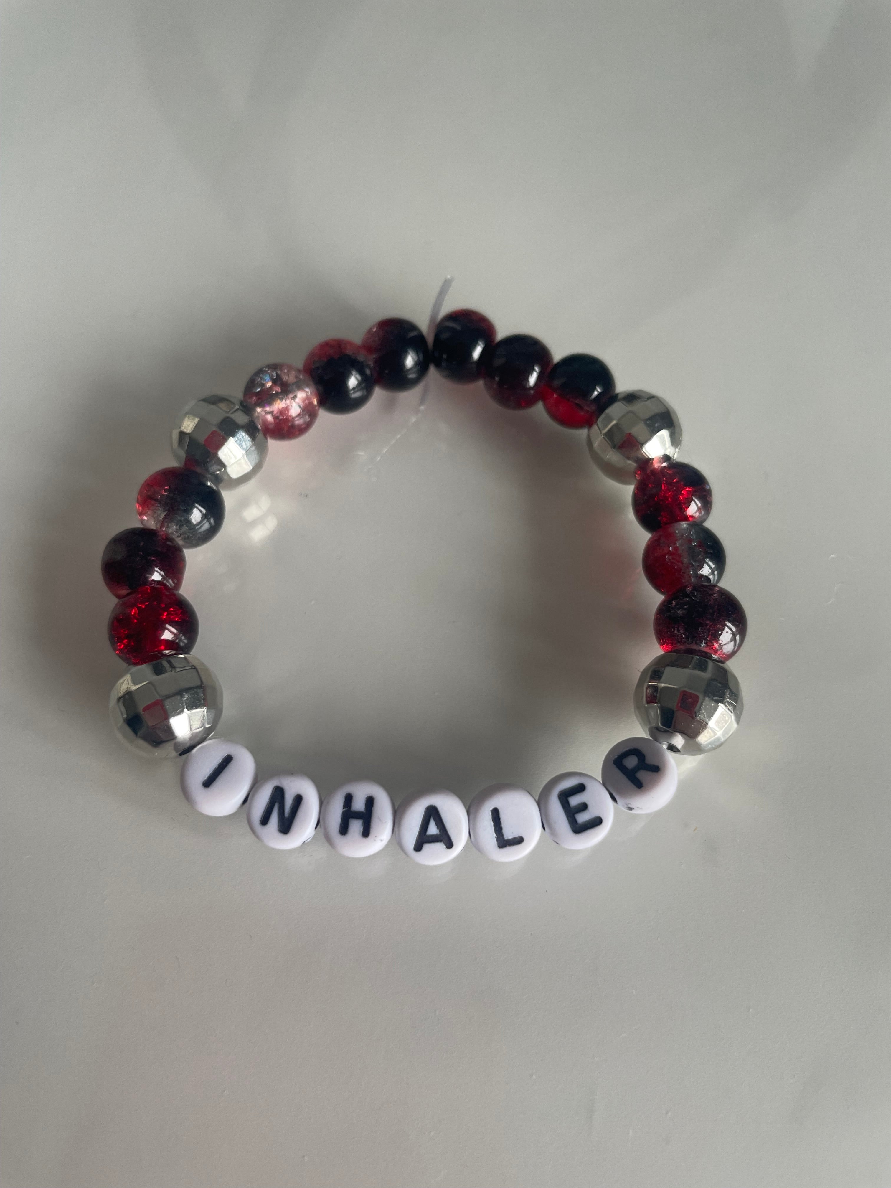 Inhaler disco balls bracelet