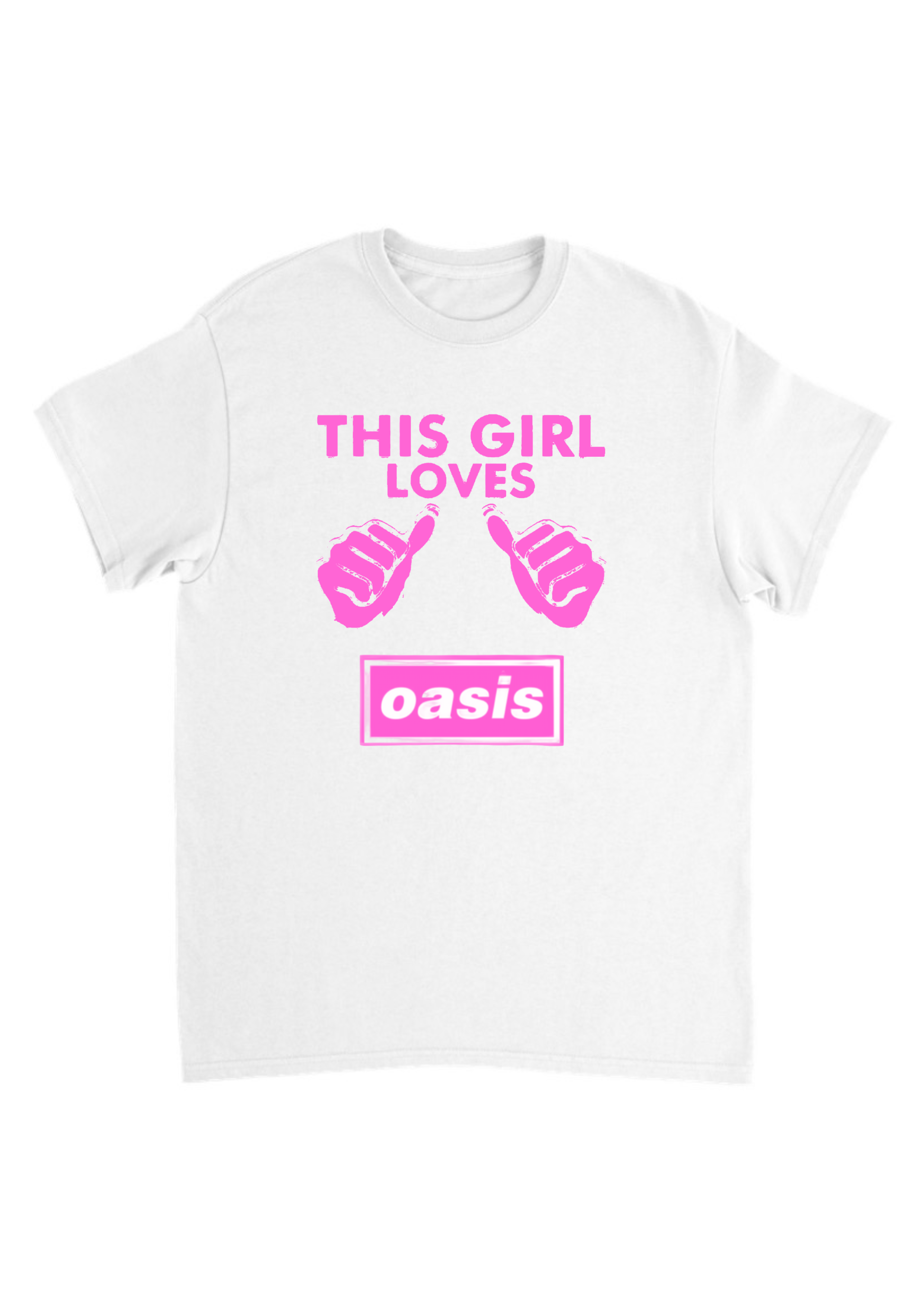 This girl loves oasis band tees