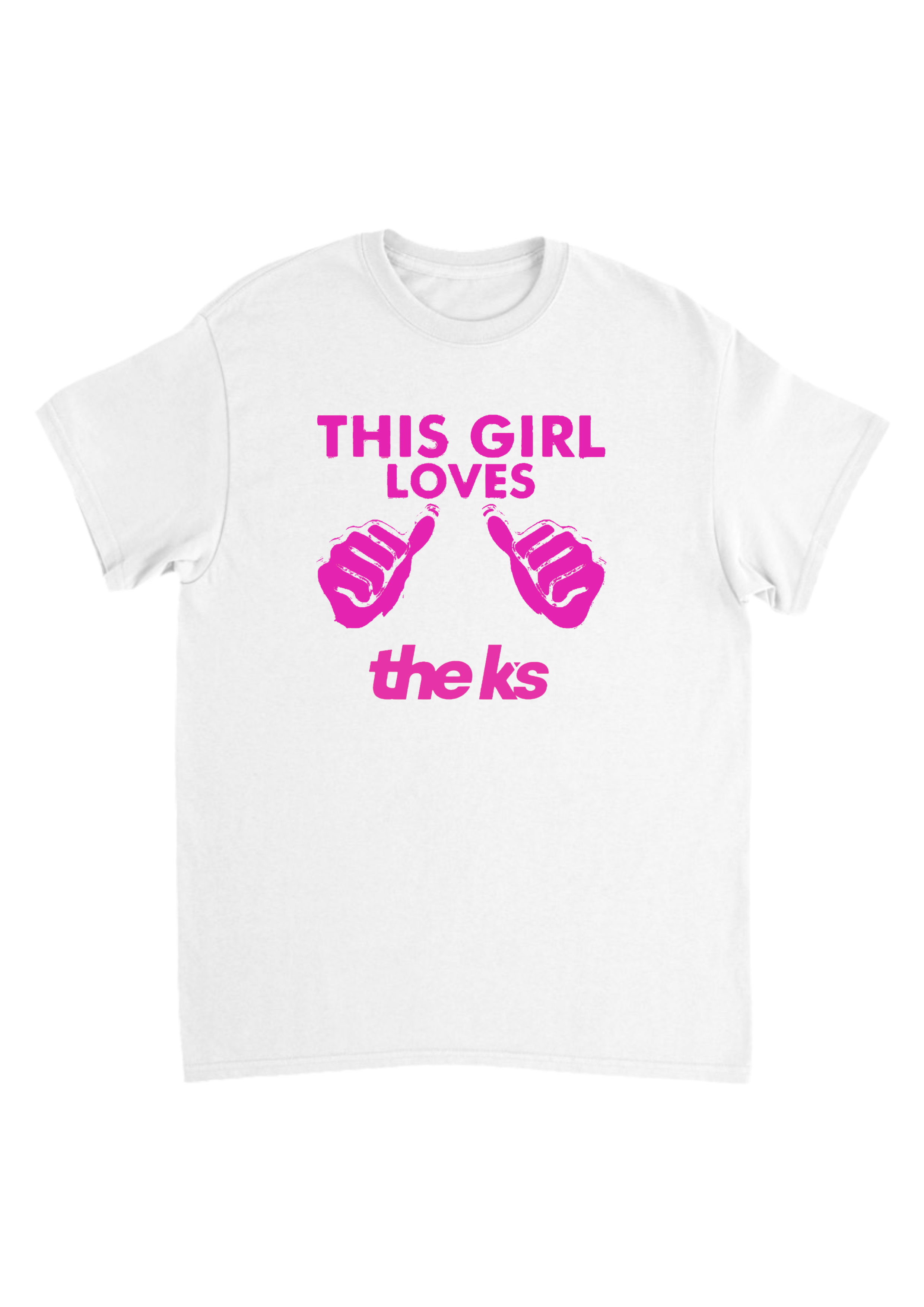 This girl loves the Ks band tees