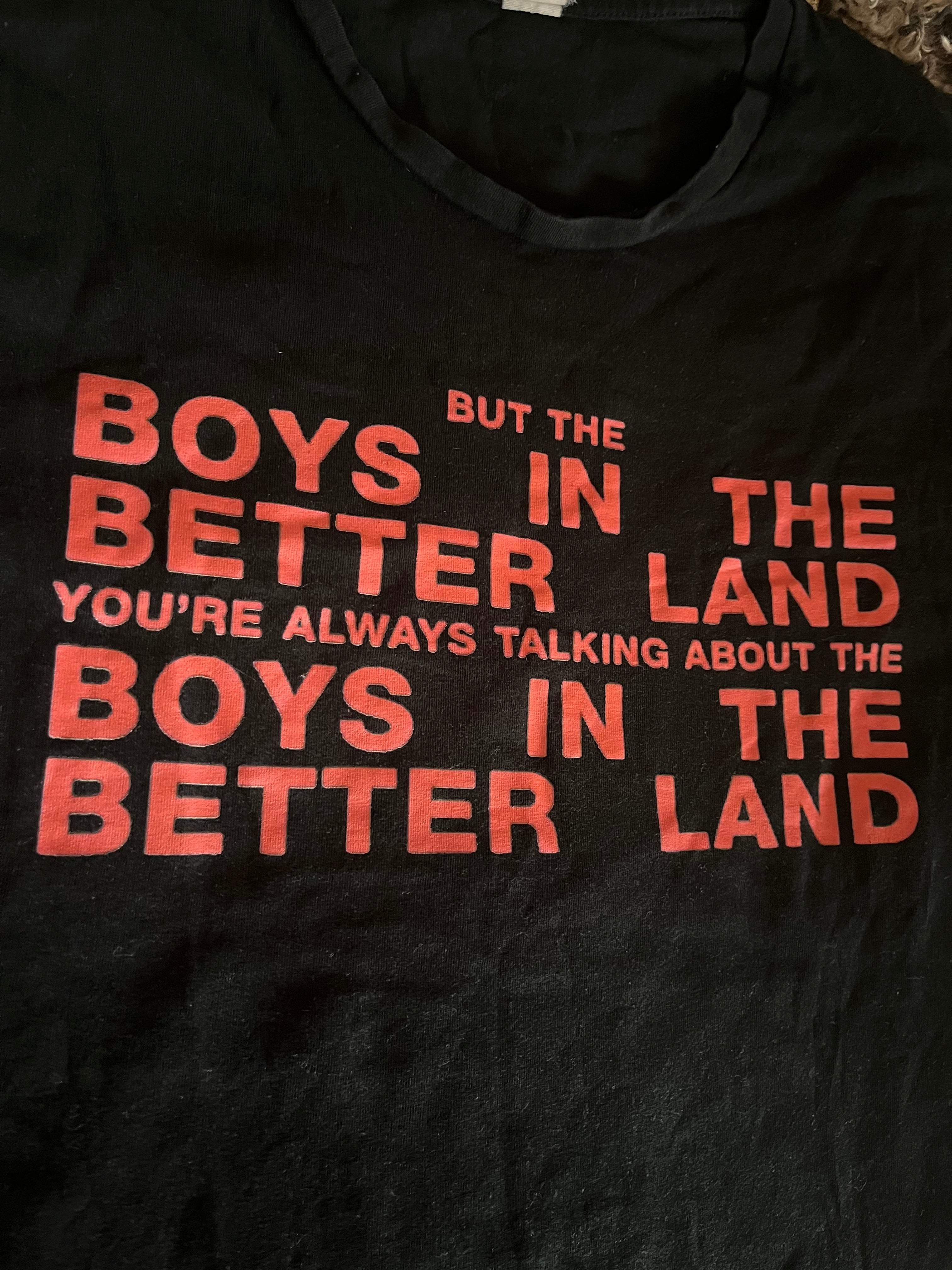 Fontaines dc boys in the better land band tshirt