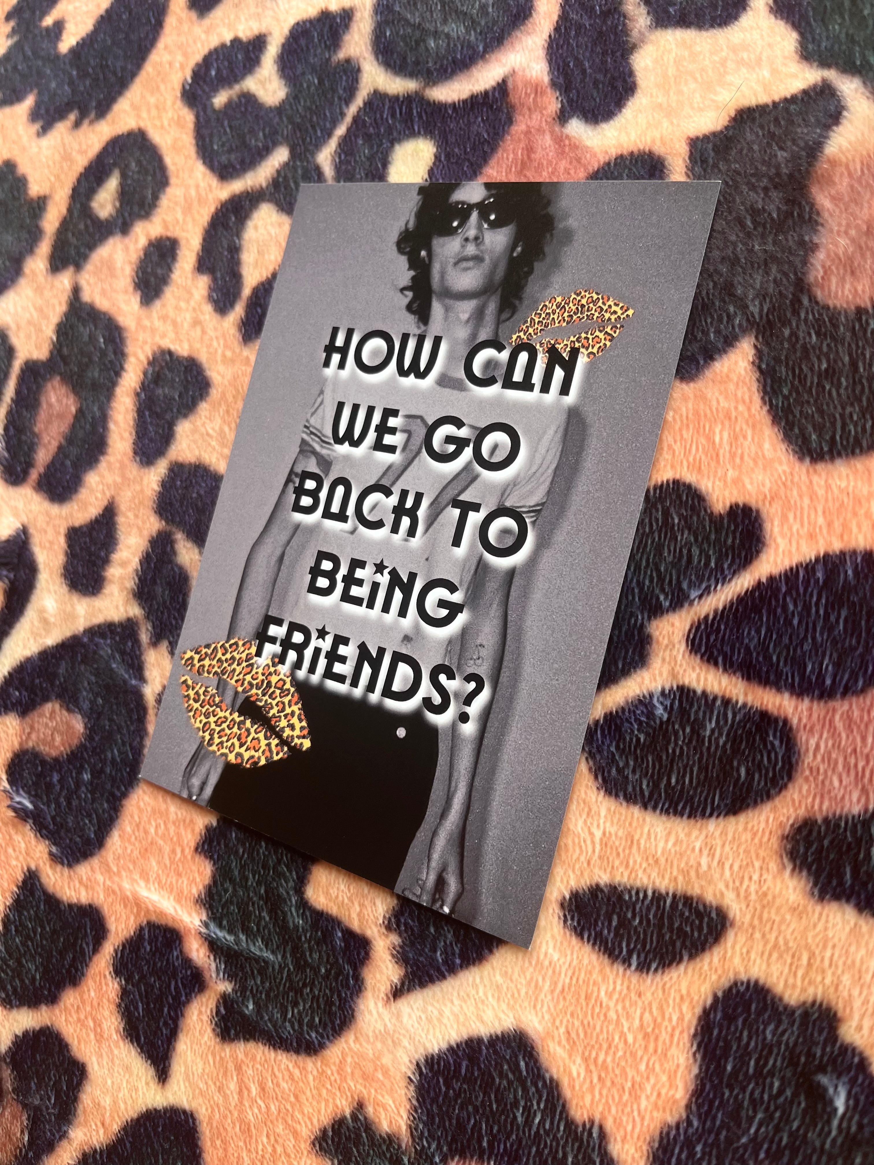 Sombr back to friends poster