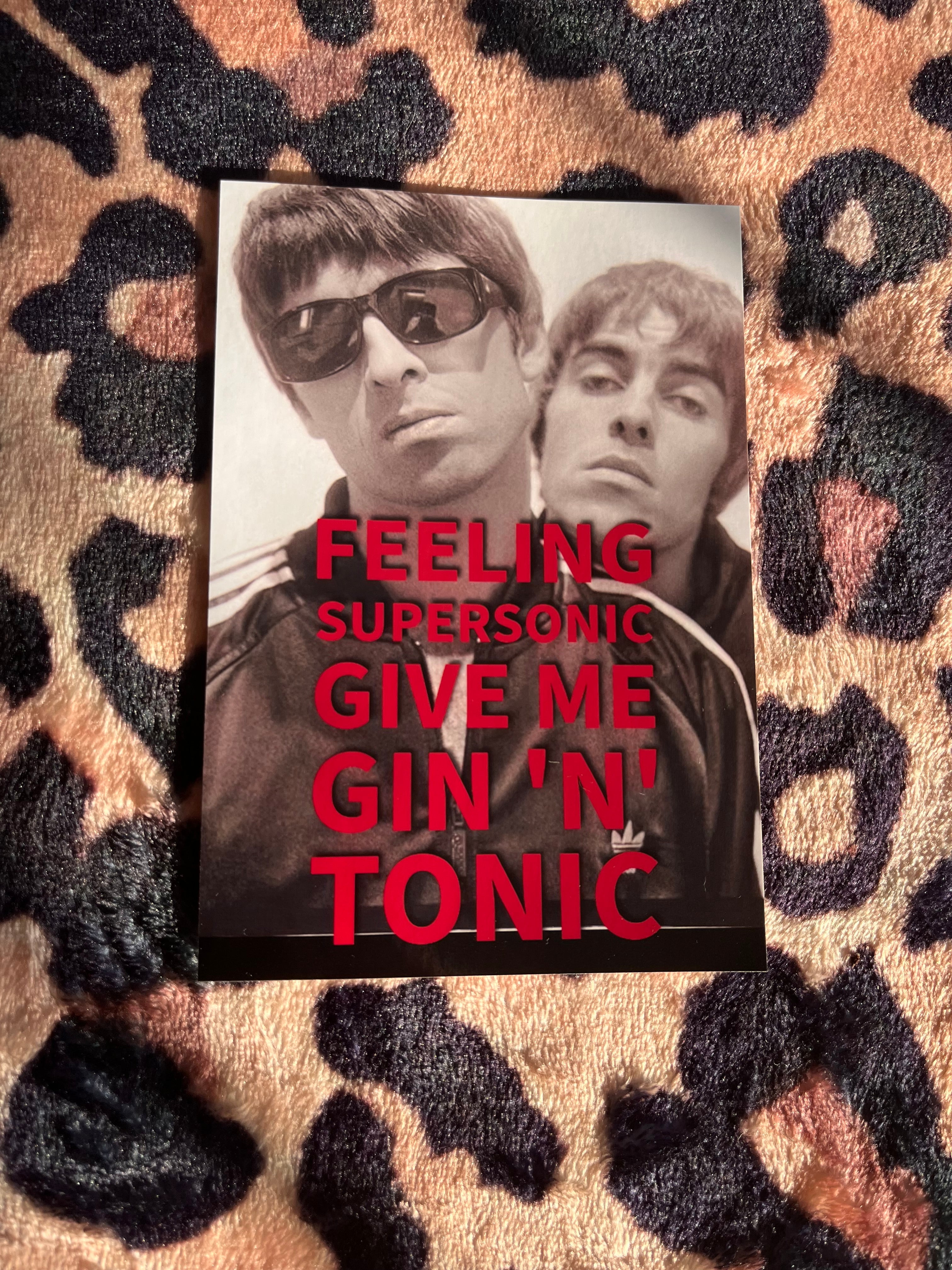 Oasis supersonic poster