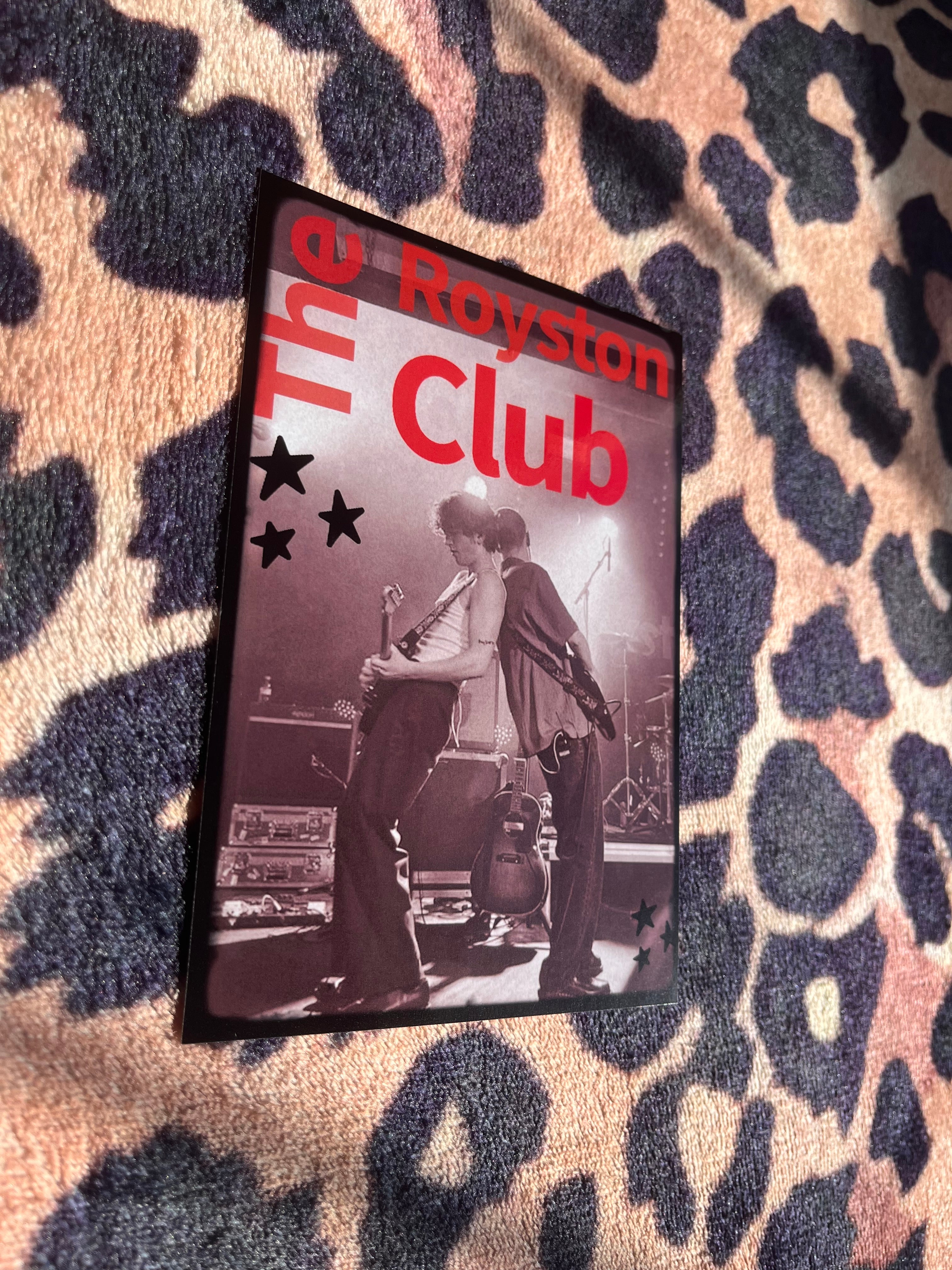 The Royston club posters