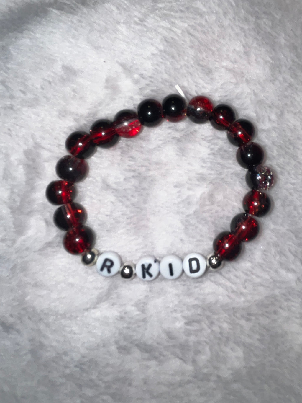 R-kid red bracelet