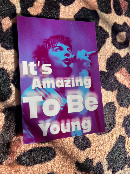 Fontaines DC it’s amazing to be young posters