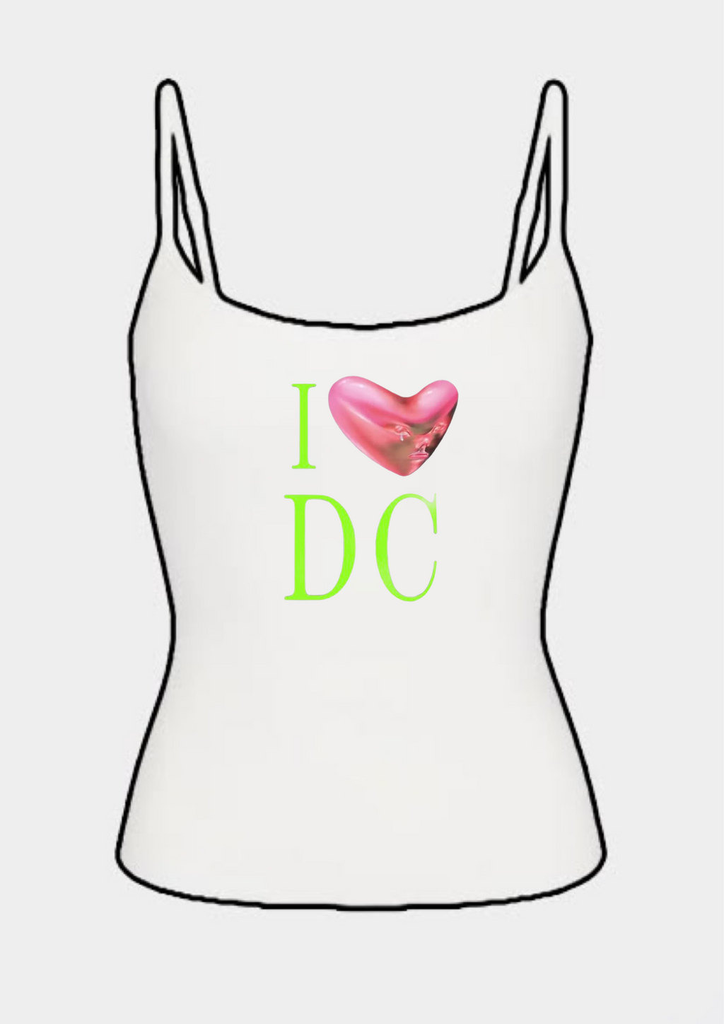 I heart Fontaines dc tank tops