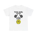 This girl loves the stone roses band tee
