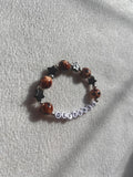 Deftones leopard print bracelet