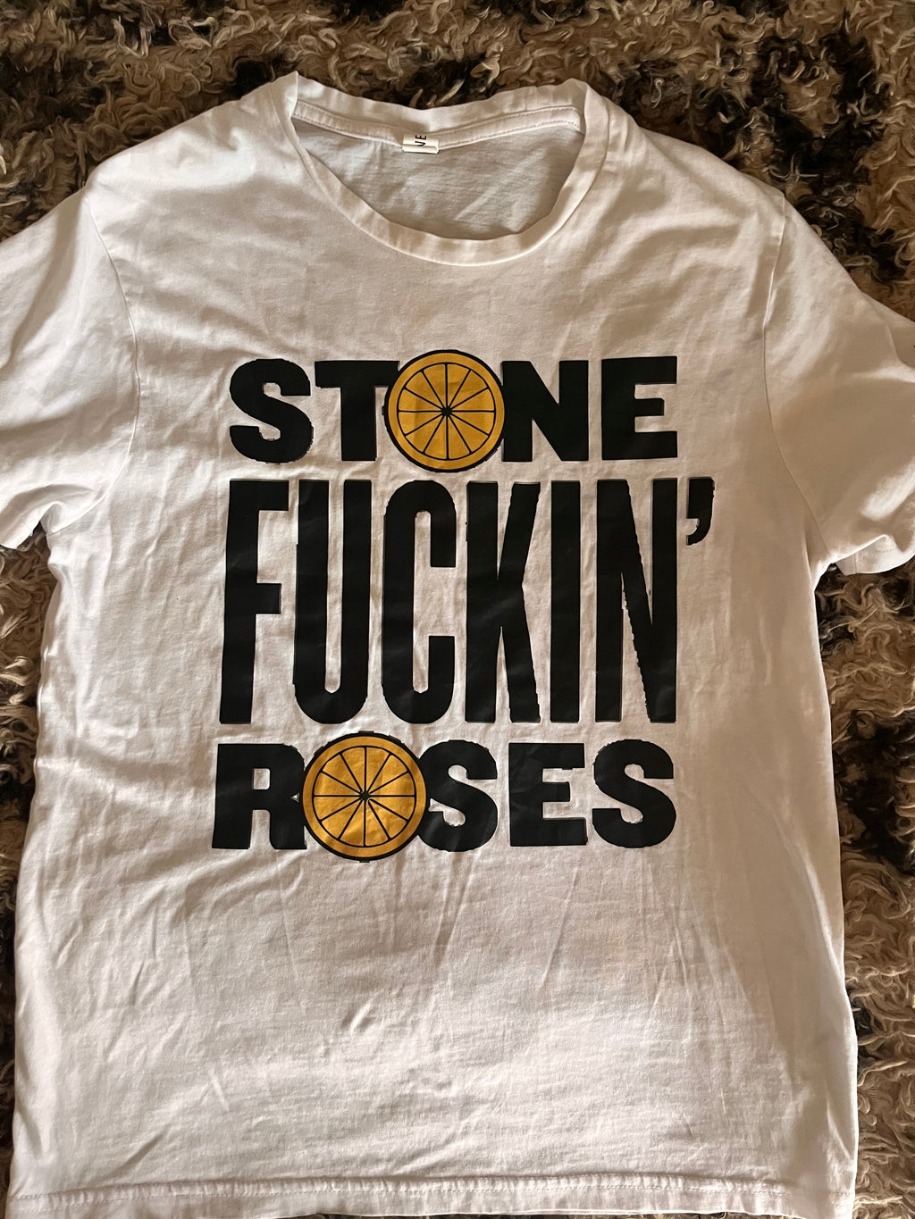 Stone fking roses band tshirt