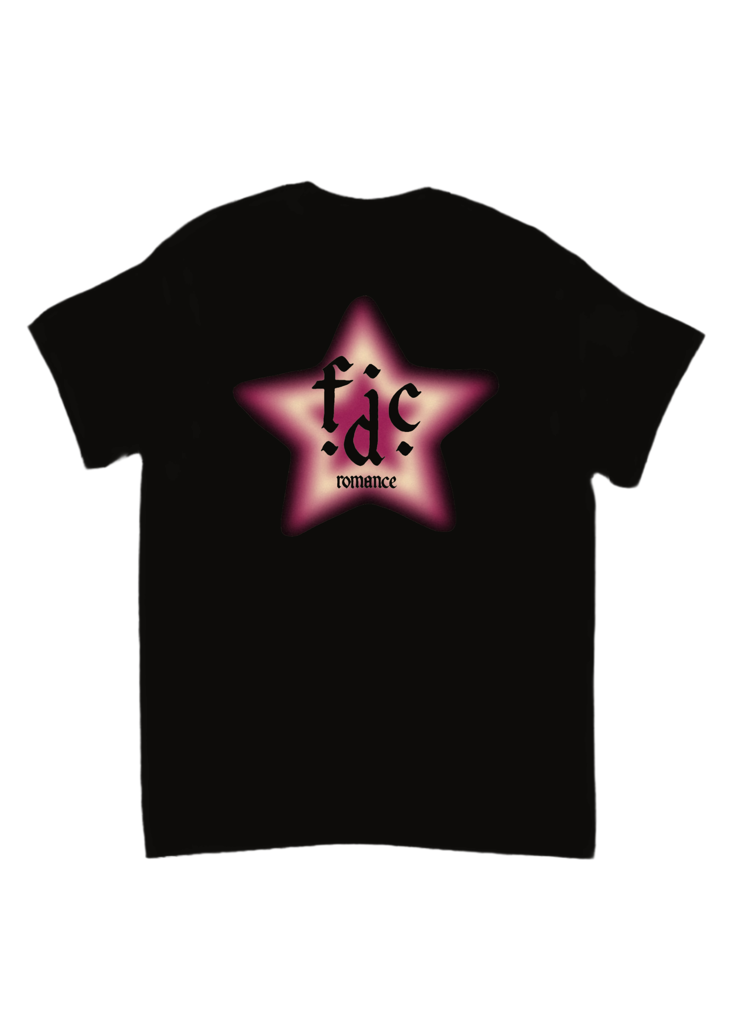 Oasis burgundy star band tees