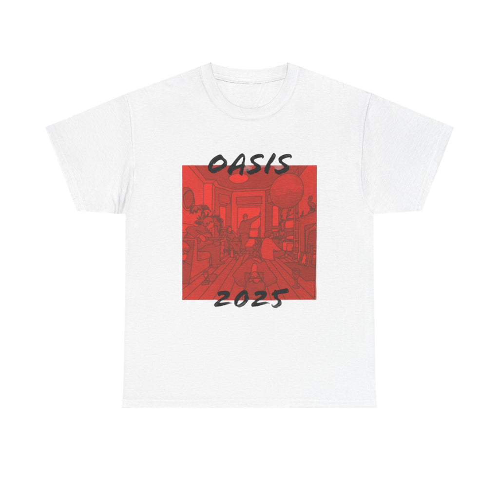 Oasis 2025 band tees